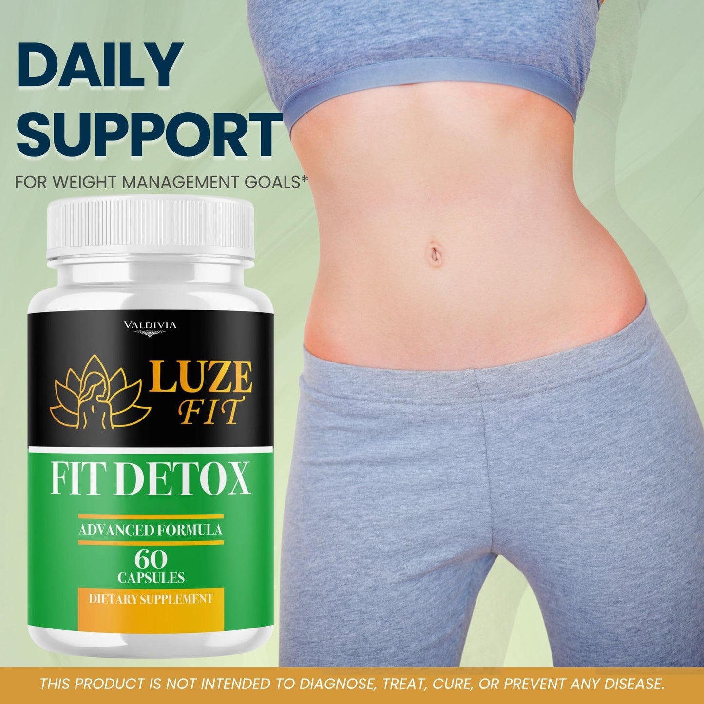 Valdivia Luze Fit Detox Premium Capsules, 300 Capsules