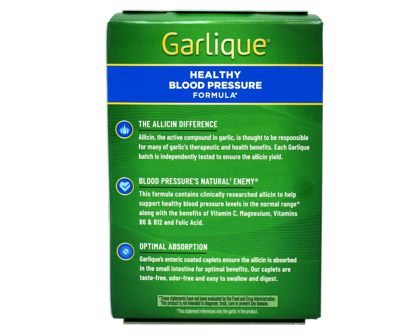 Garlique Healthy Blood Pressure Formula 120 Caplets