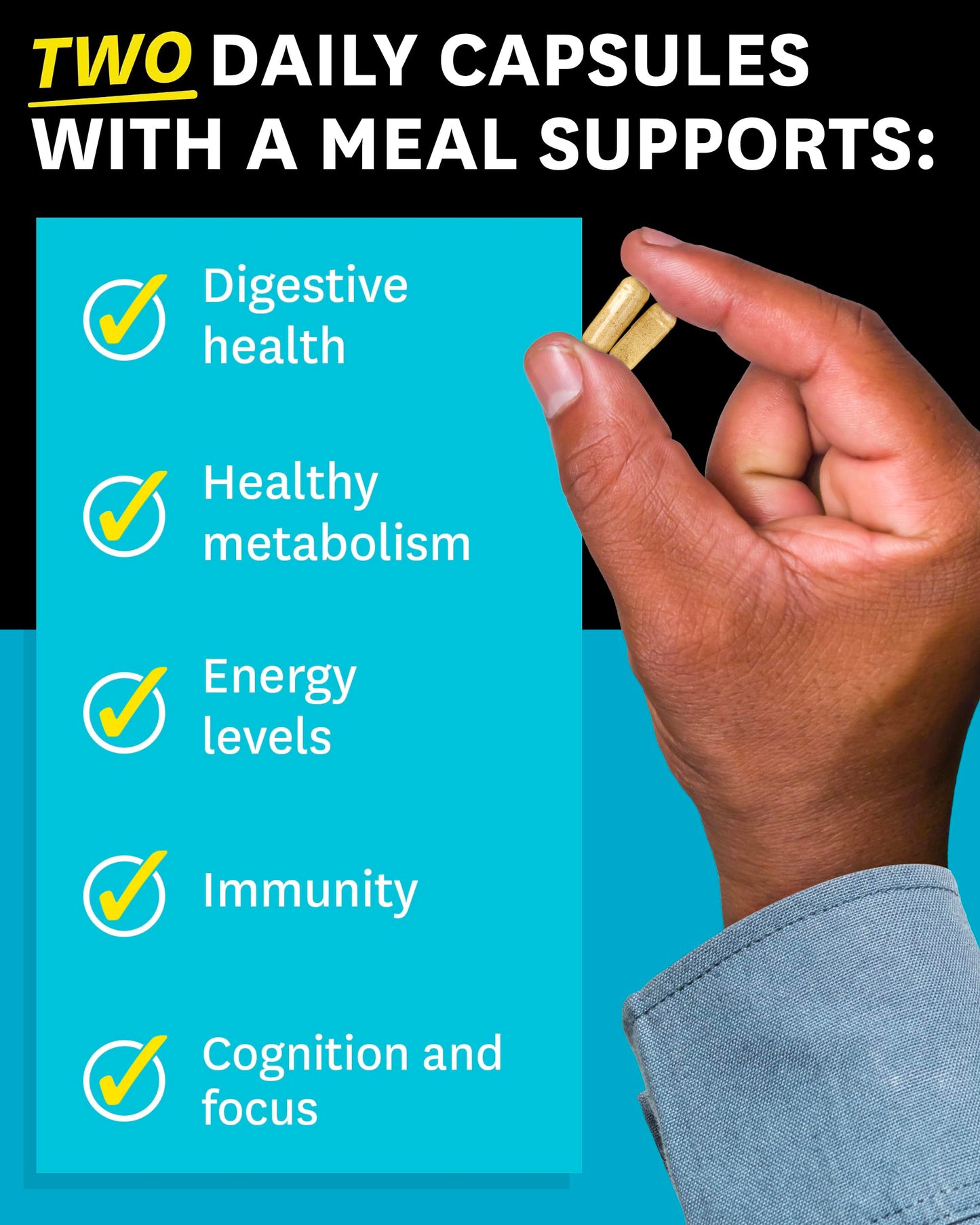 Zenwise Health Probiotics for Men - Gut and Digestive Support Capsule, 30 Count