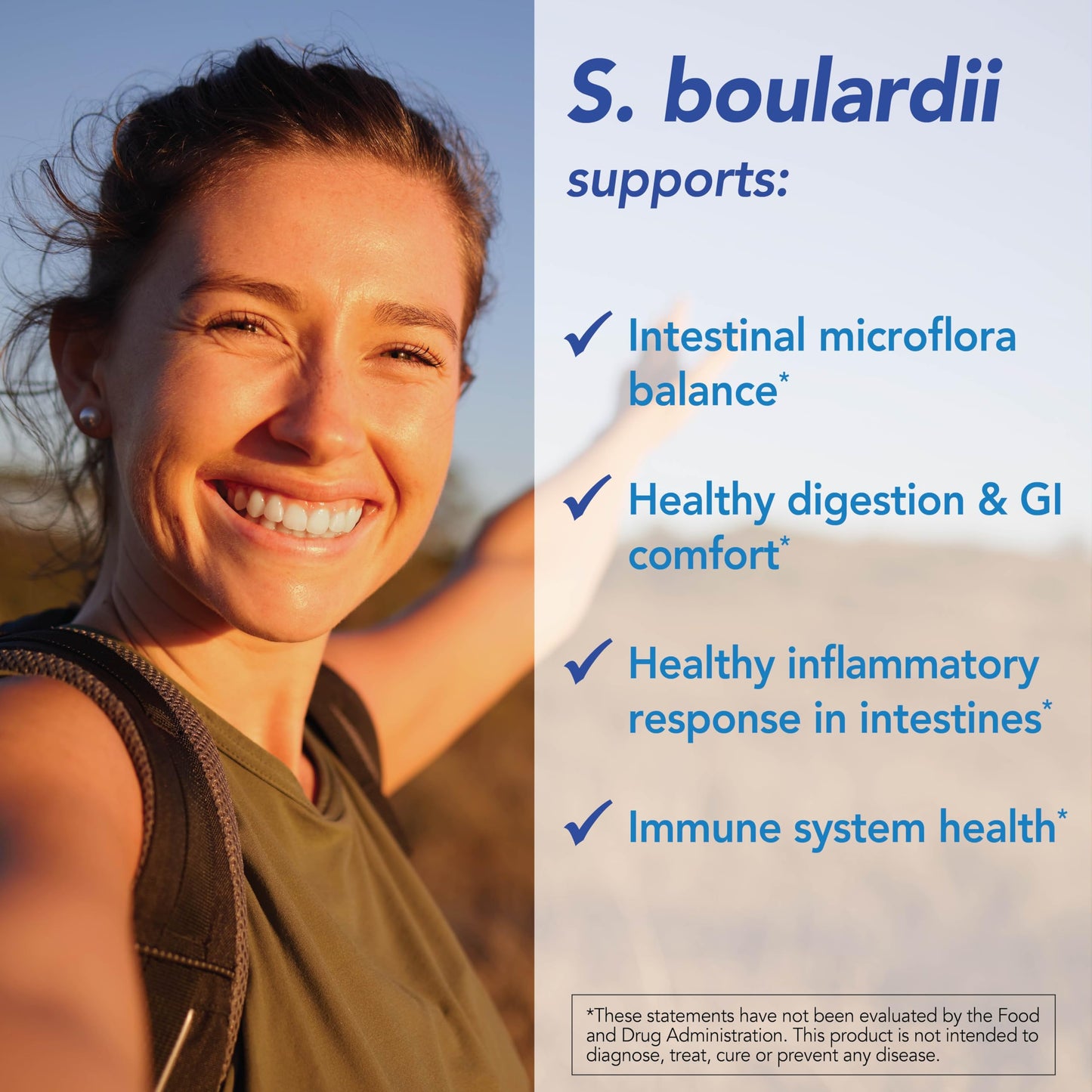 Patient One Saccharomyces Boulardii Probiotic Supplement Capsule 60 Capsules