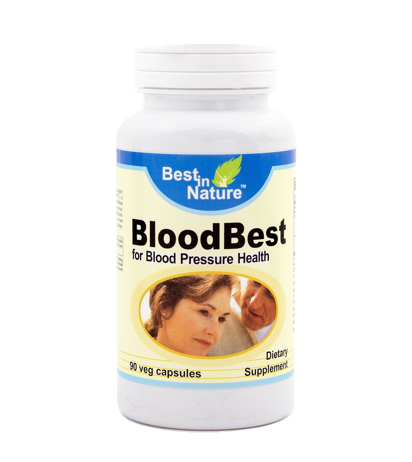 Best in Nature Bloodbest Blood Pressure Health with MegaNatural-BP Cardiovascular Support 90 Veg Capsules