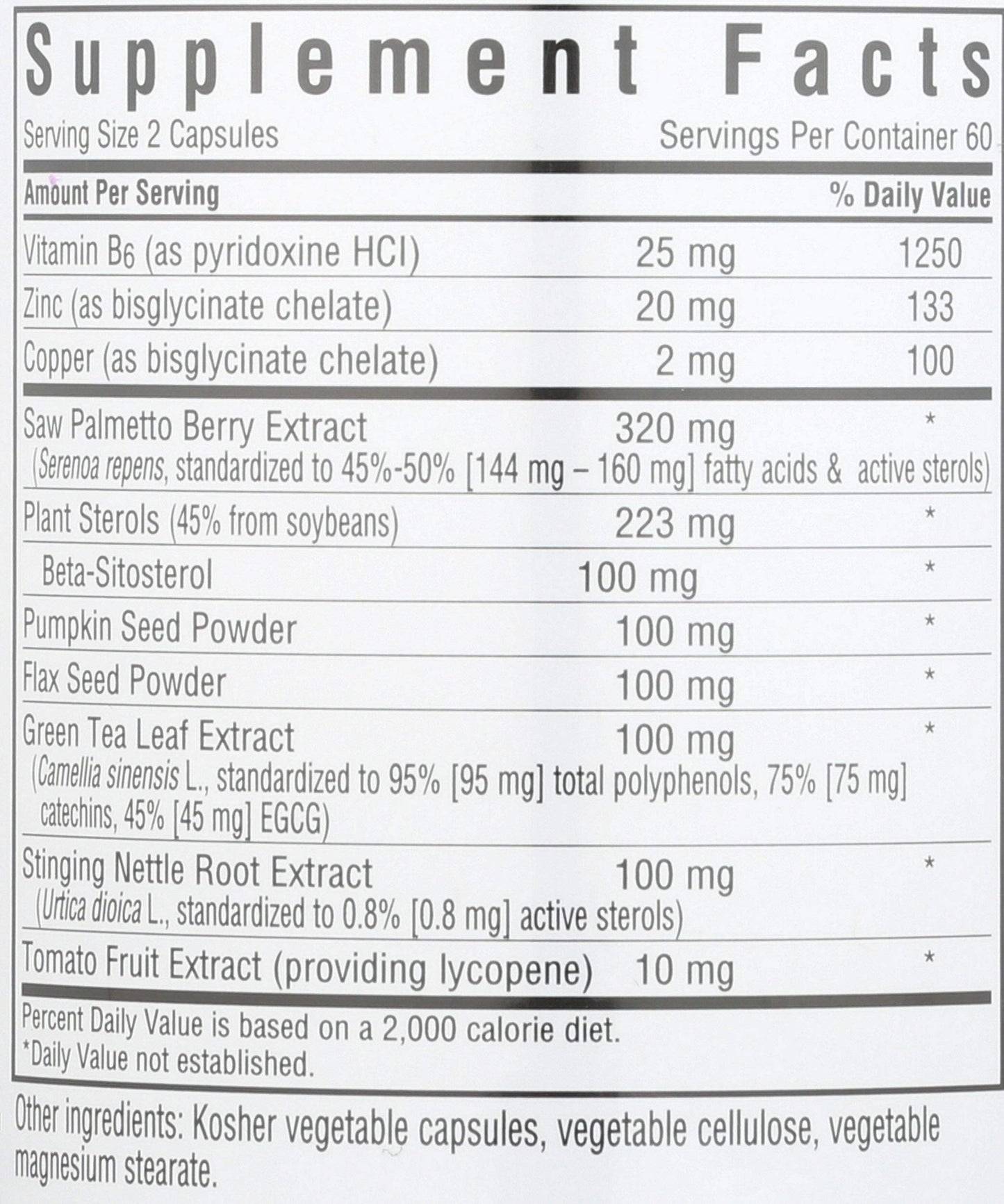 BlueBonnet MPX 1000 Men's Prostate Formula Capsule, 120 Count