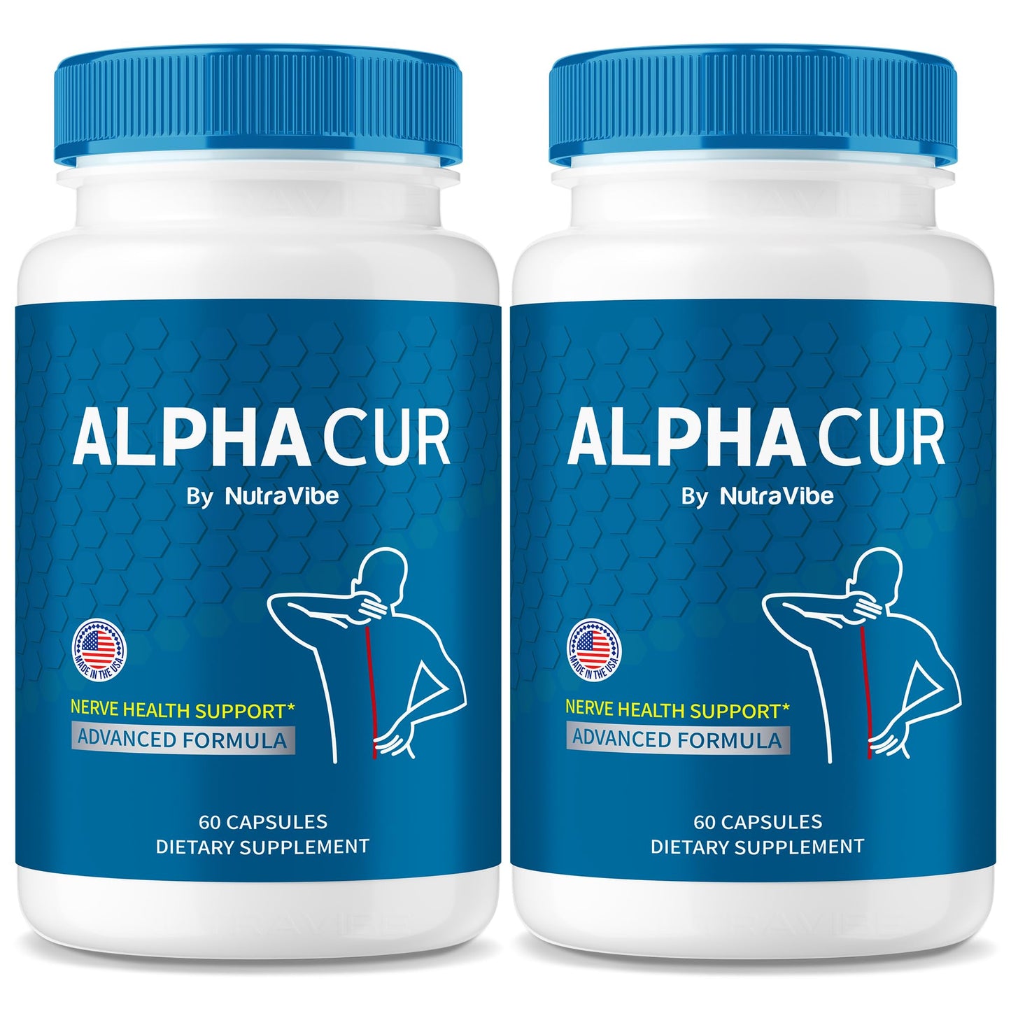 NutraVibe AlphaCur Capsules, 120 Capsules