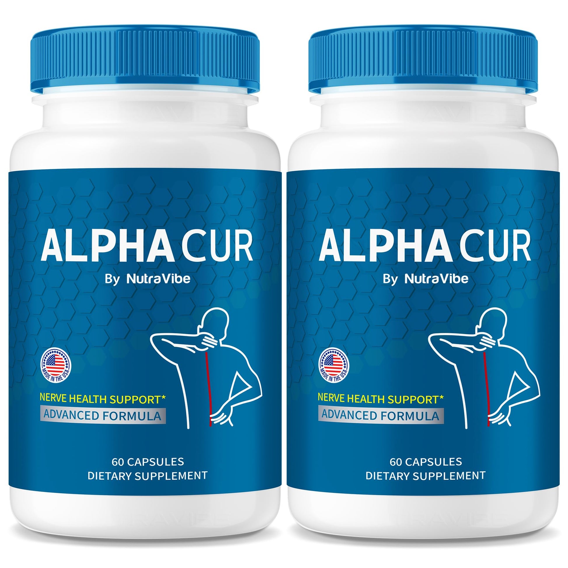 NutraVibe AlphaCur Capsules, 120 Capsules