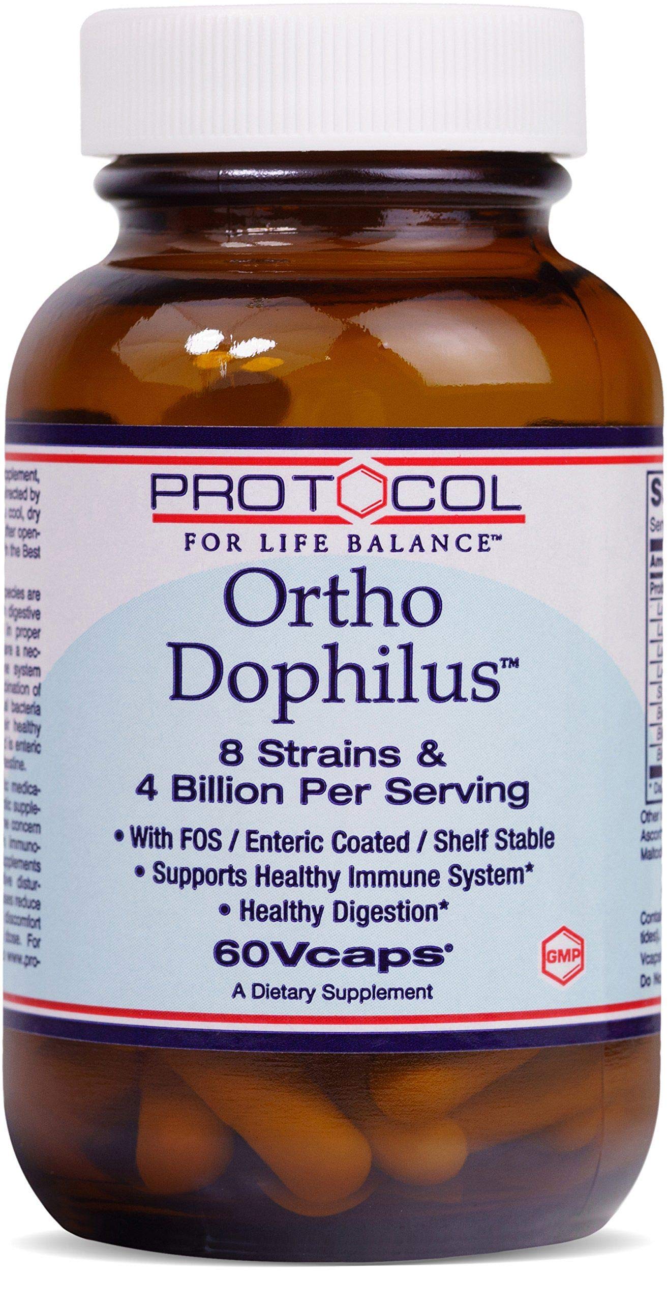 Protocol for Life Balance Ortho Dophilus Capsule, 60 VegiCaps