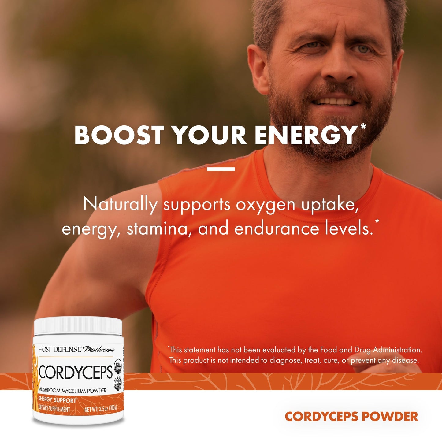 Host Defense Cordyceps Powder 3.5 oz