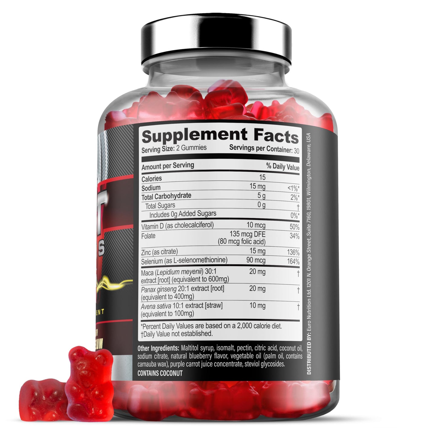 Iron Labs Nutrition Muscle Gummy Bundle - Creatine Monohydrate Gummies & Testo Gummies for Men, Chewable, 150 Count