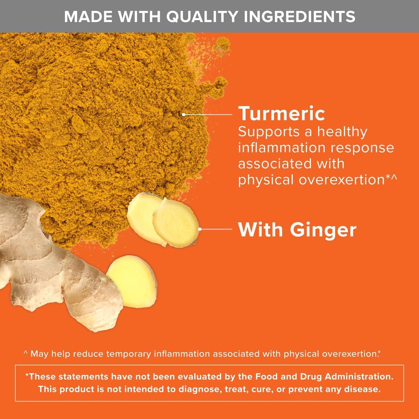 Qunol Turmeric Curcumin with Black Pepper & Ginger Capsules 105 Count