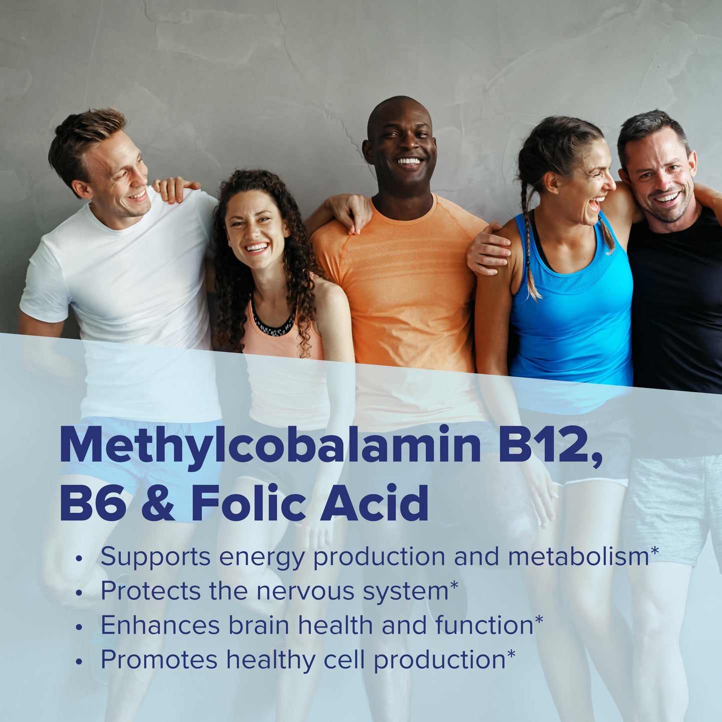 Superior Source No Shot Vitamin B12 Methylcobalamin (5000 mcg), B6, Folic Acid Quick-Dissolve Sublingual Tablets, 60 Count