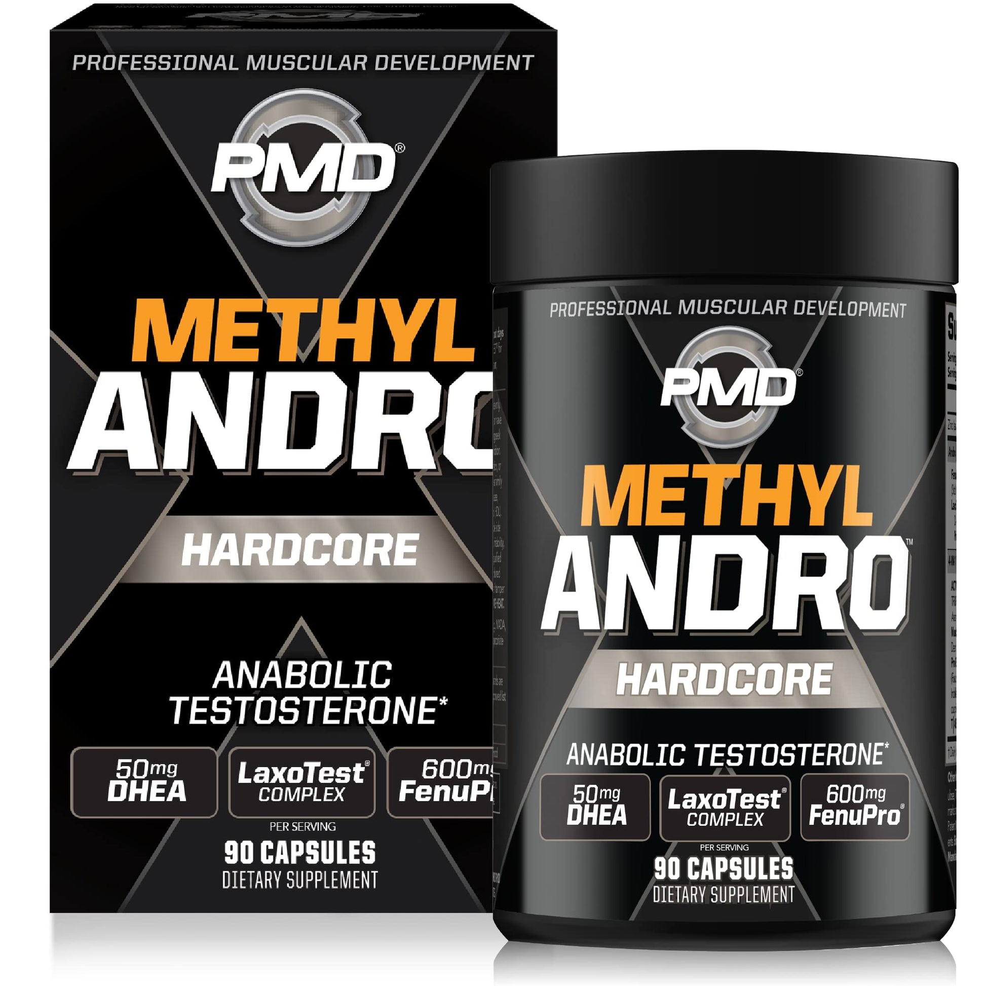 PMD Sports Methyl Andro with DHEA Capsules, 90 Count