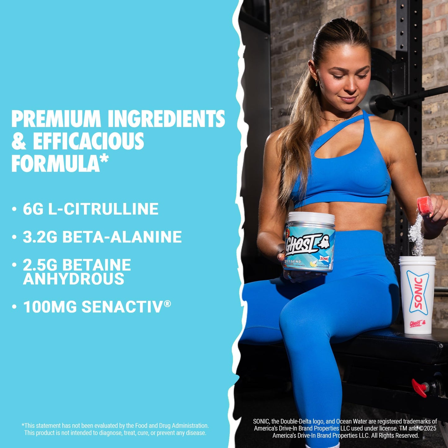 GHOST Legend Pre-Workout Powder 21.2 Servings