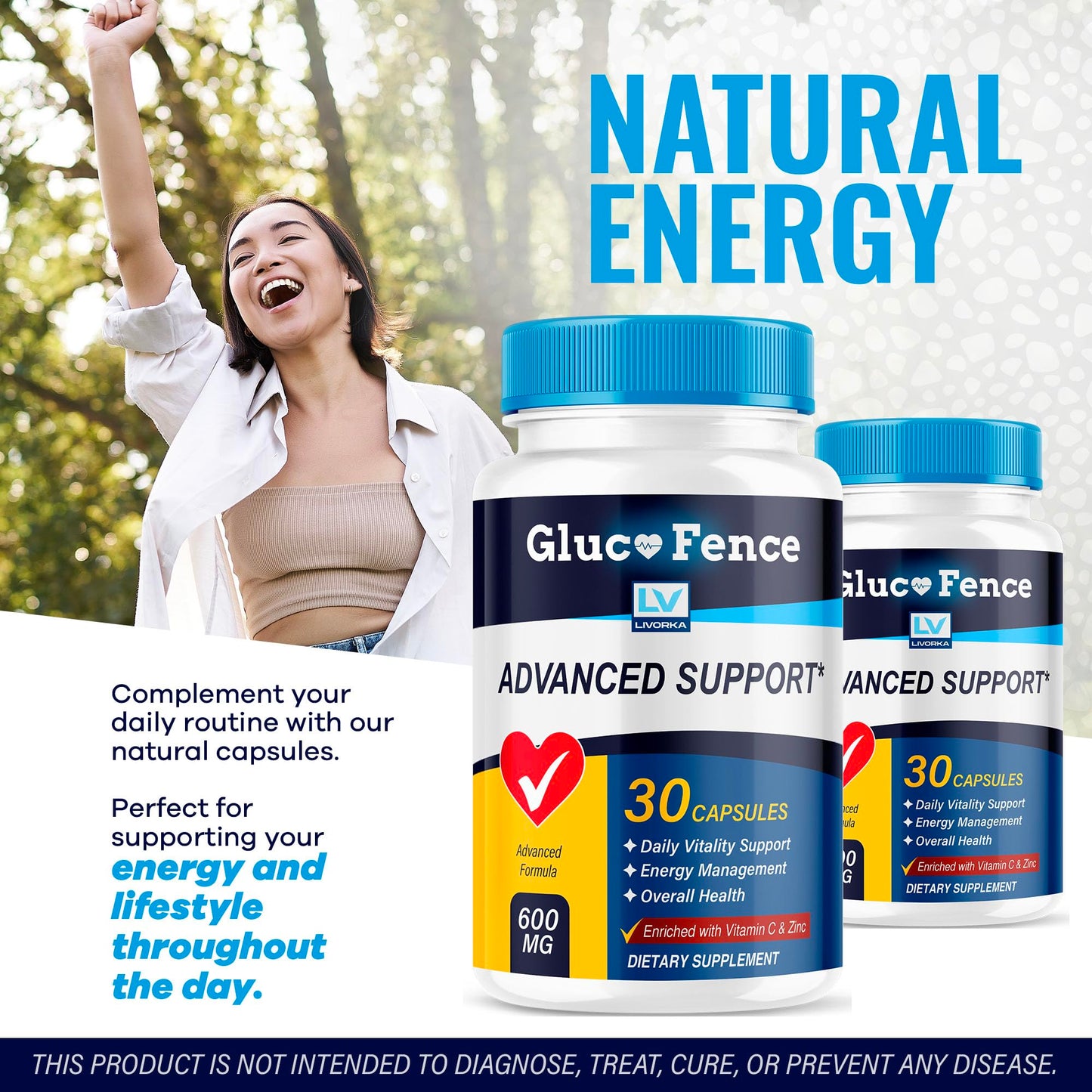 LIVORKA Glucofence Capsule, 90 Capsules