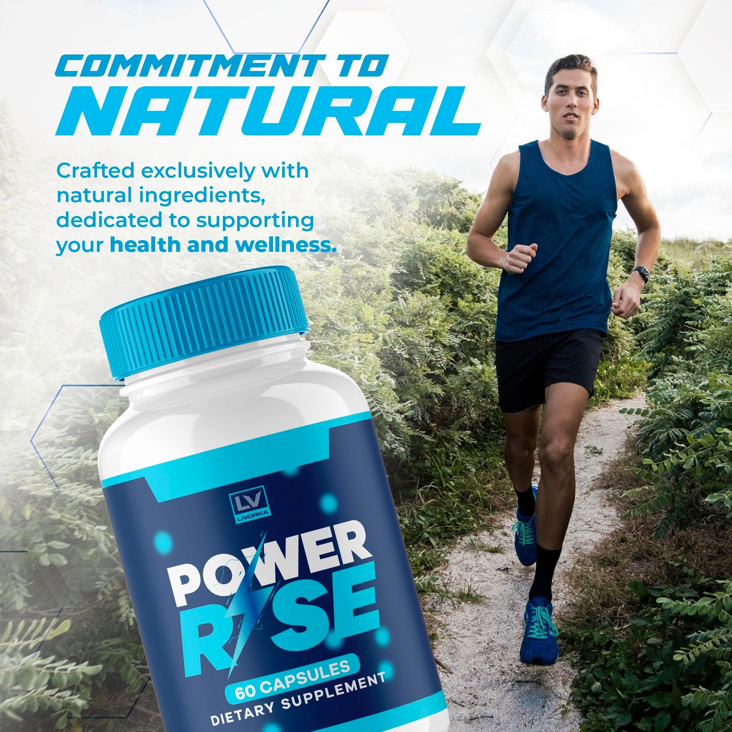 LIVORKA Power Rise Capsules, 120 Capsules