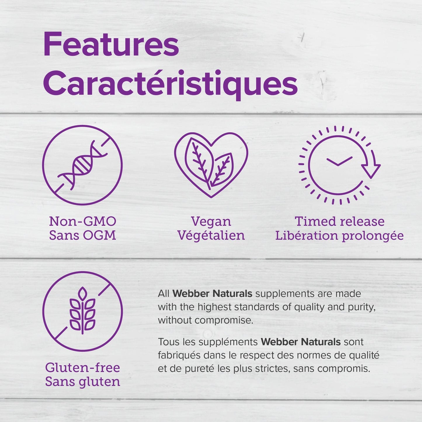 Webber Naturals Vitamin B100 Complex Time Release Tablet, 1 Tablet