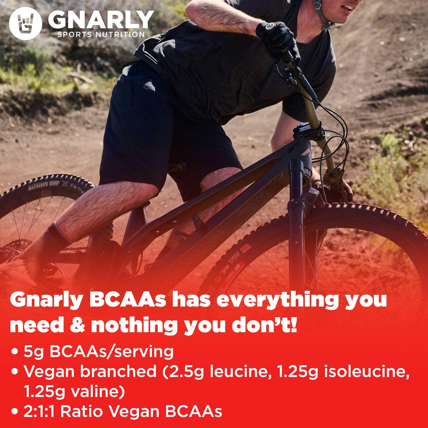 Gnarly Nutrition BCAA Powder 10.58 oz