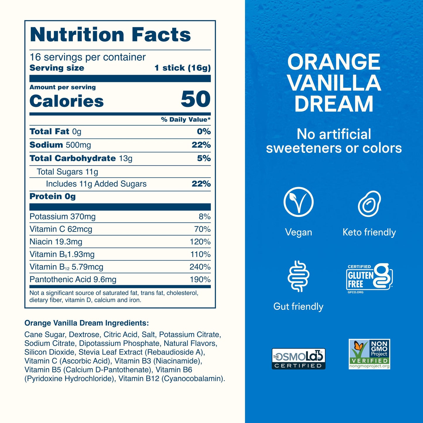Liquid I.V. Hydration Electrolytes Powder, 16 Count