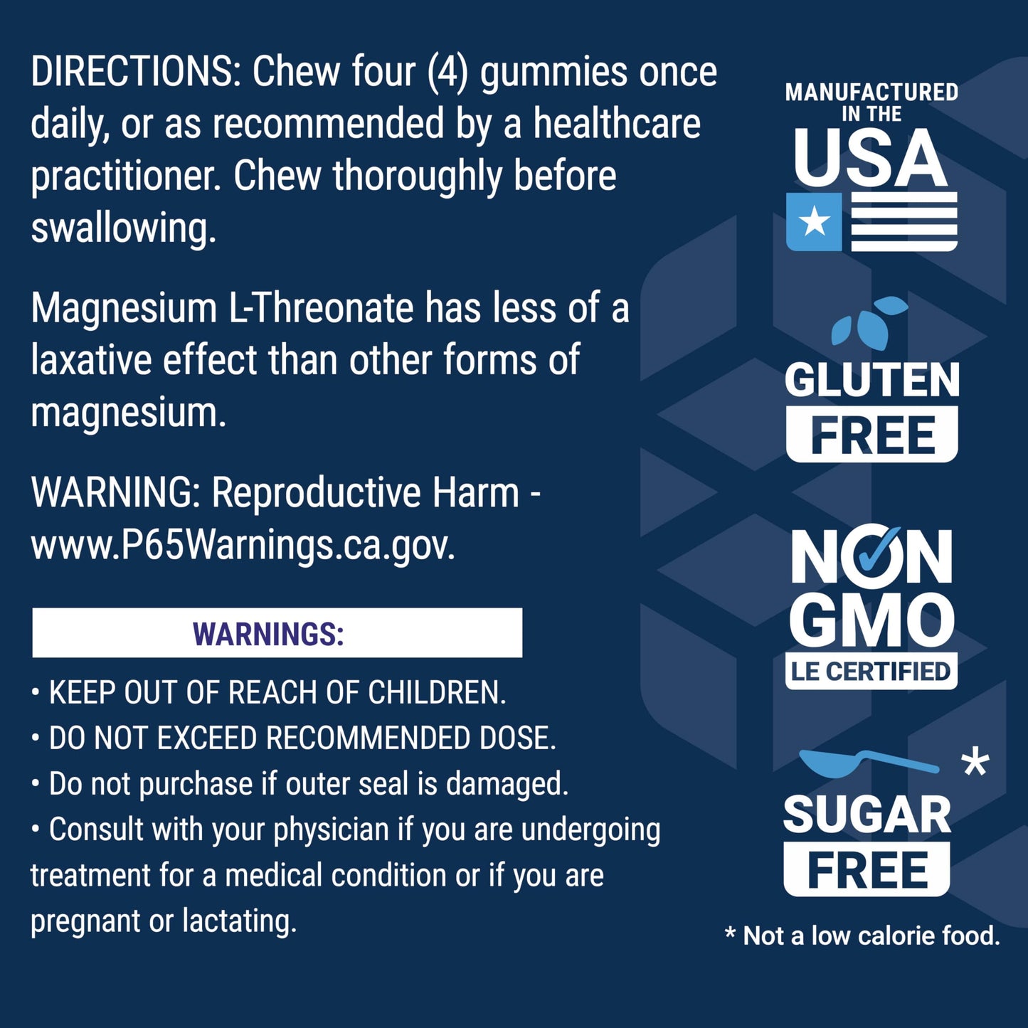 Life Extension Neuro-Mag Magnesium L-Threonate Gummy 60 Gummies