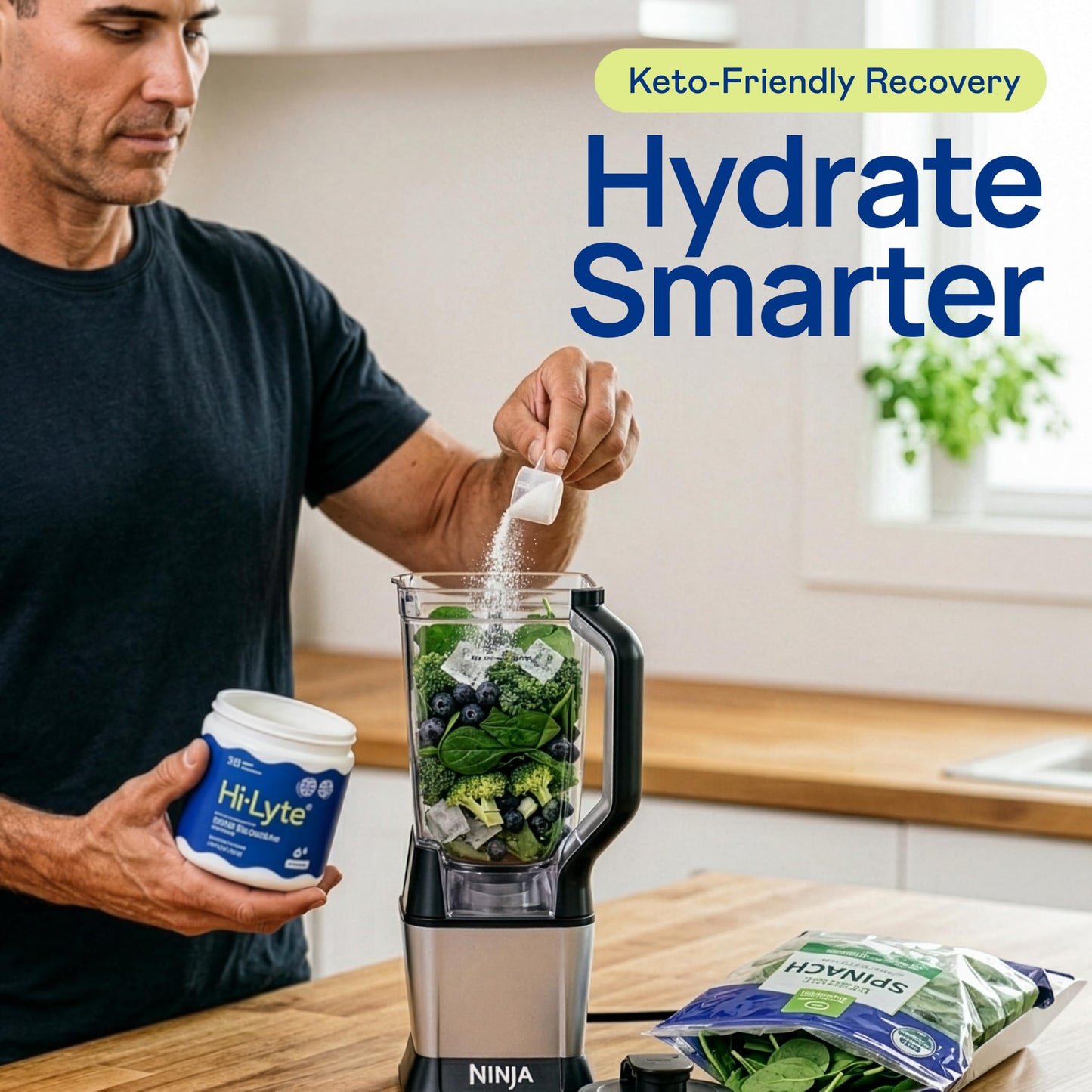 Hi-Lyte K1000 Electrolytes Powder, 50 Servings