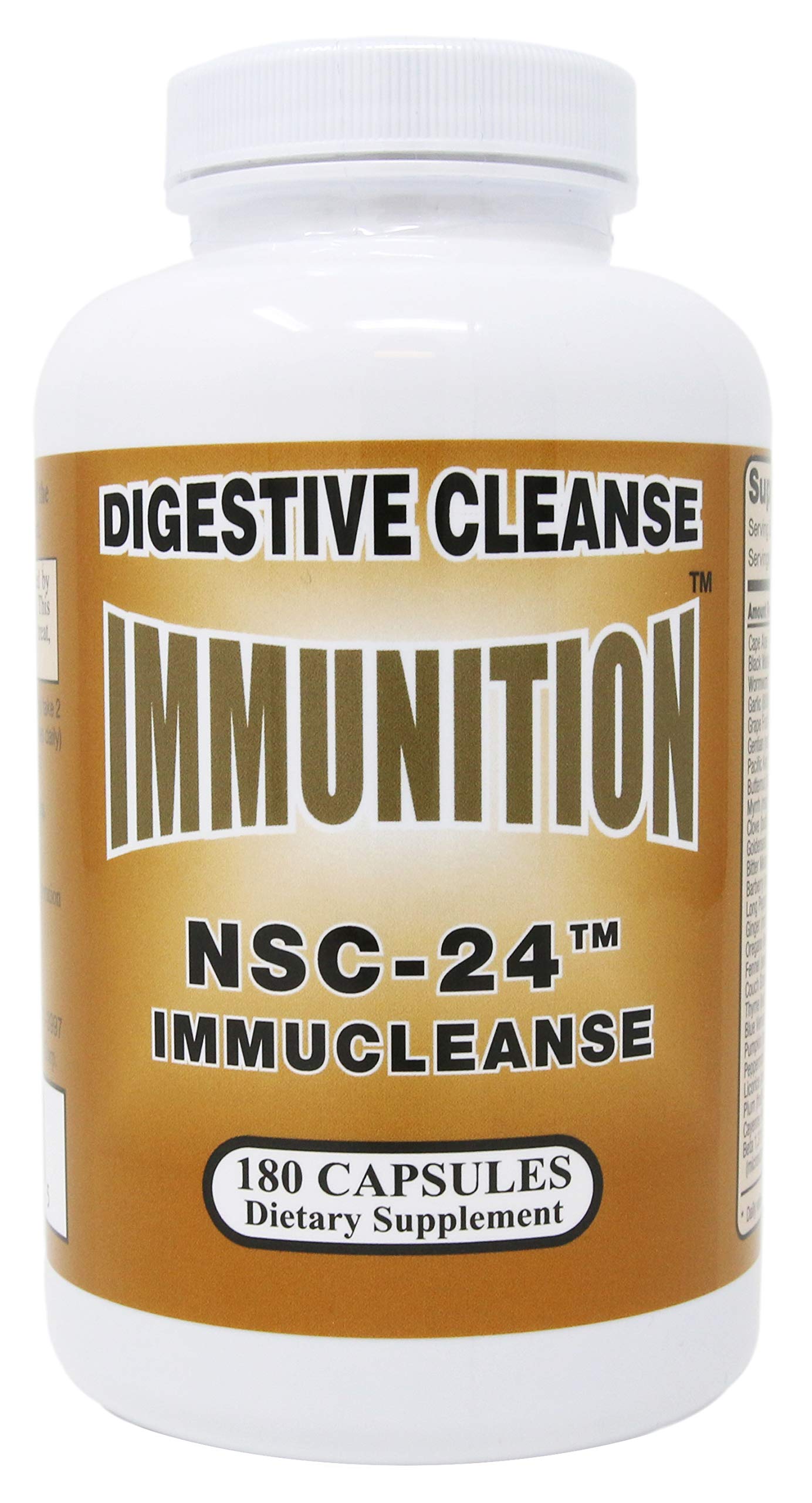 NSC Immunition Immucleanse Capsule, 180 Count