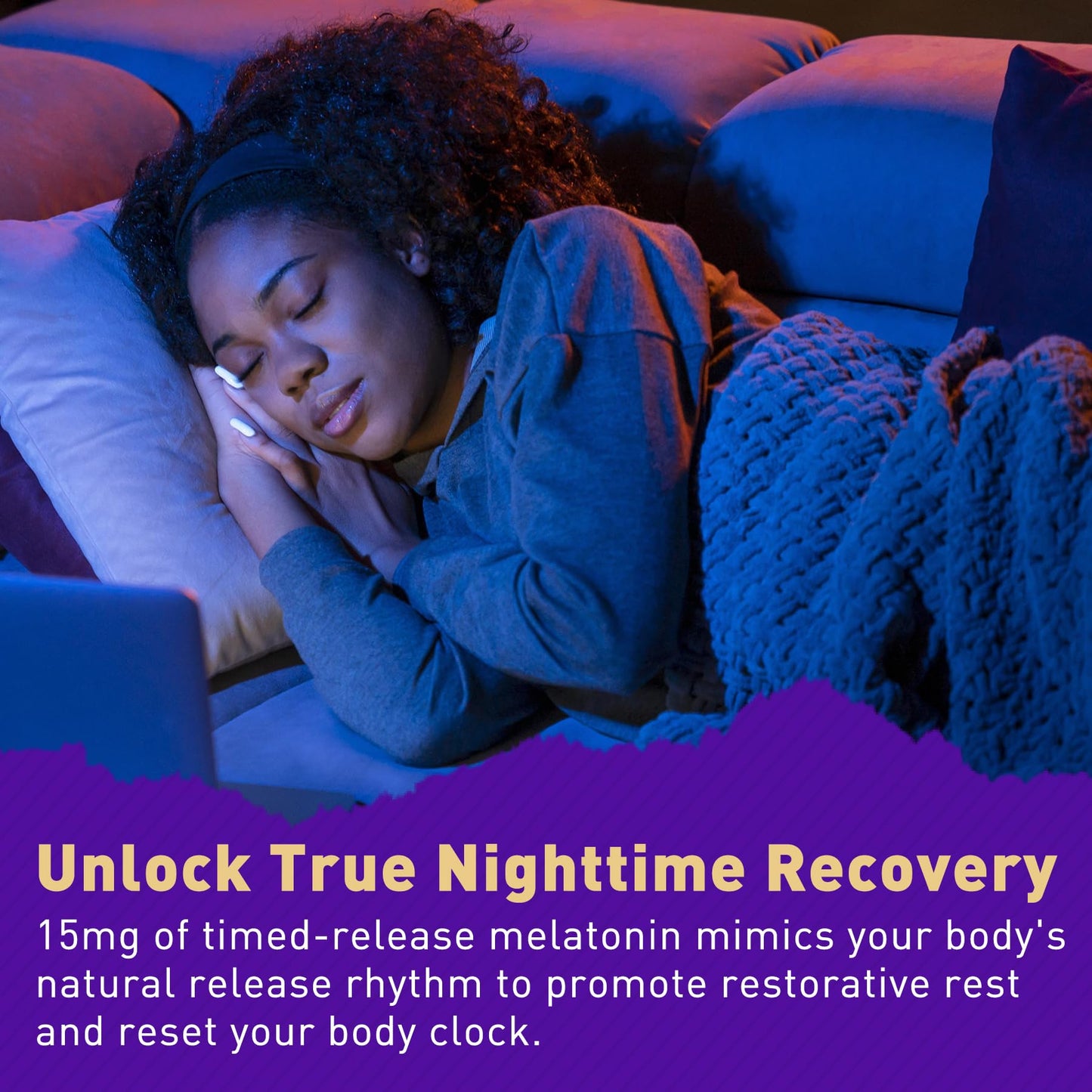 Nextdia Liposomal Melatonin Time Release Softgels, 240 Softgels