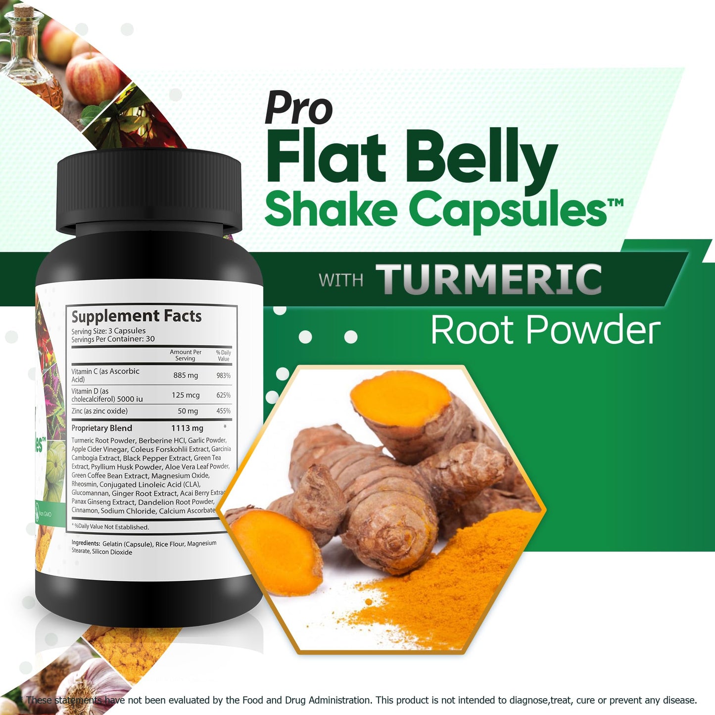 True You Health Pro Flat Belly Shake Capsule 1 Count