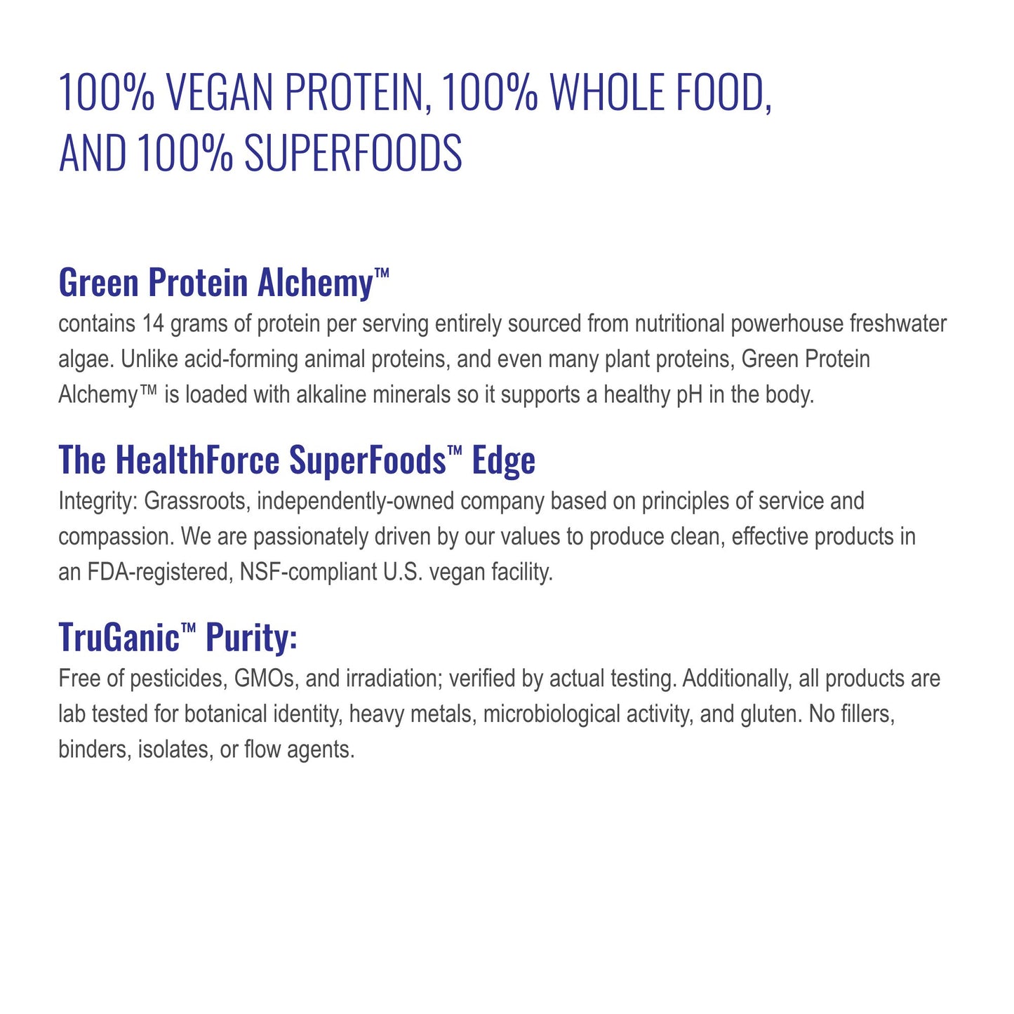 HealthForce SuperFoods Green Protein Alchemy Powder, 500 g
