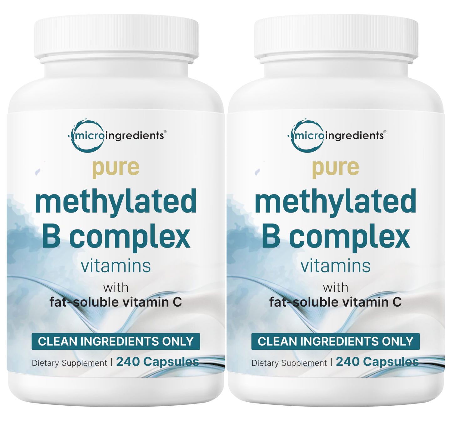 Micro Ingredients Pure Methylated B Complex Capsules 480