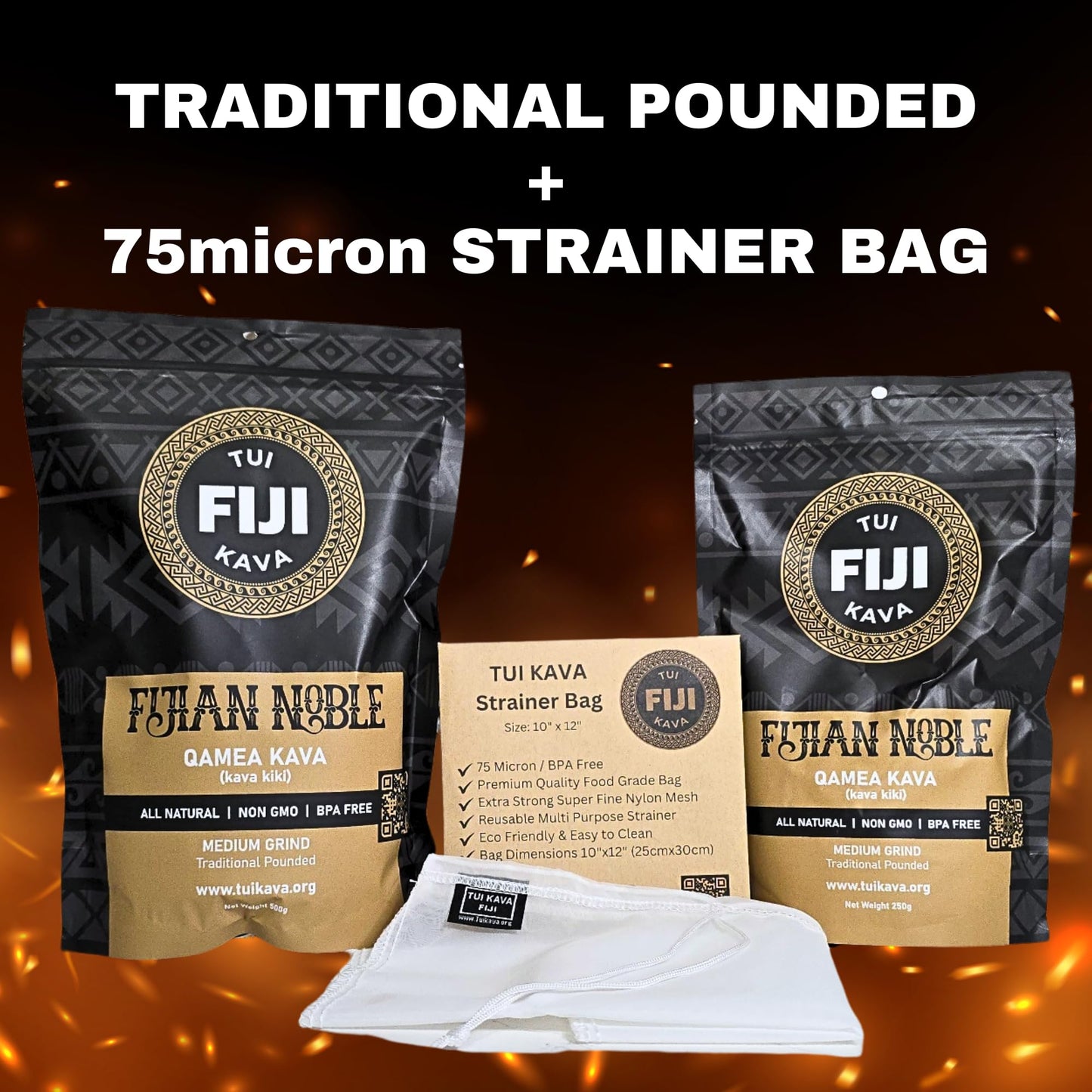 TUI KAVA Premium Wellness Kava Powder 8.8 oz