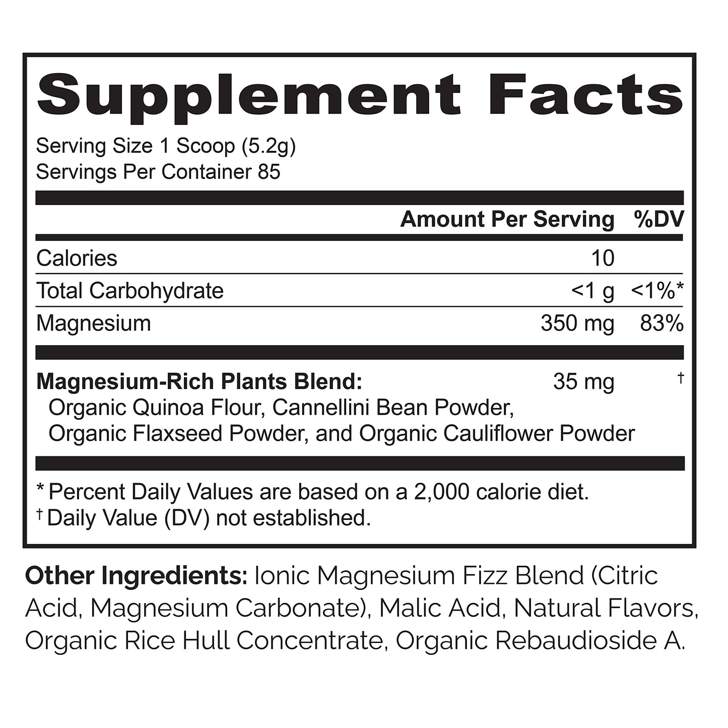 NATURELO Magnesium Powder 15 oz
