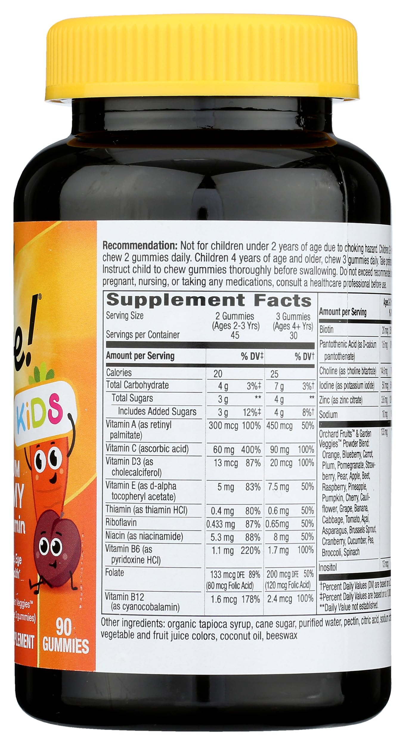 Nature's Way Alive! Children's Multivitamin Gummies, 90 Count