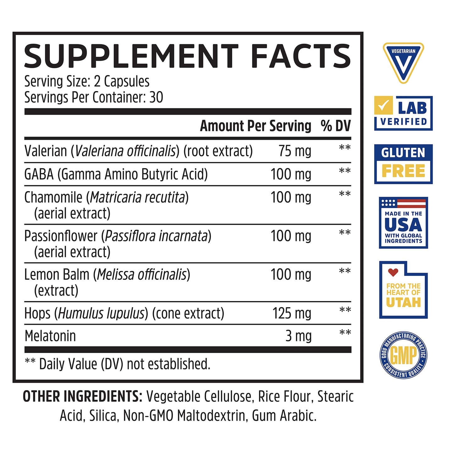 ZHOU Driftoff Sleep Aid Capsules 60 Count