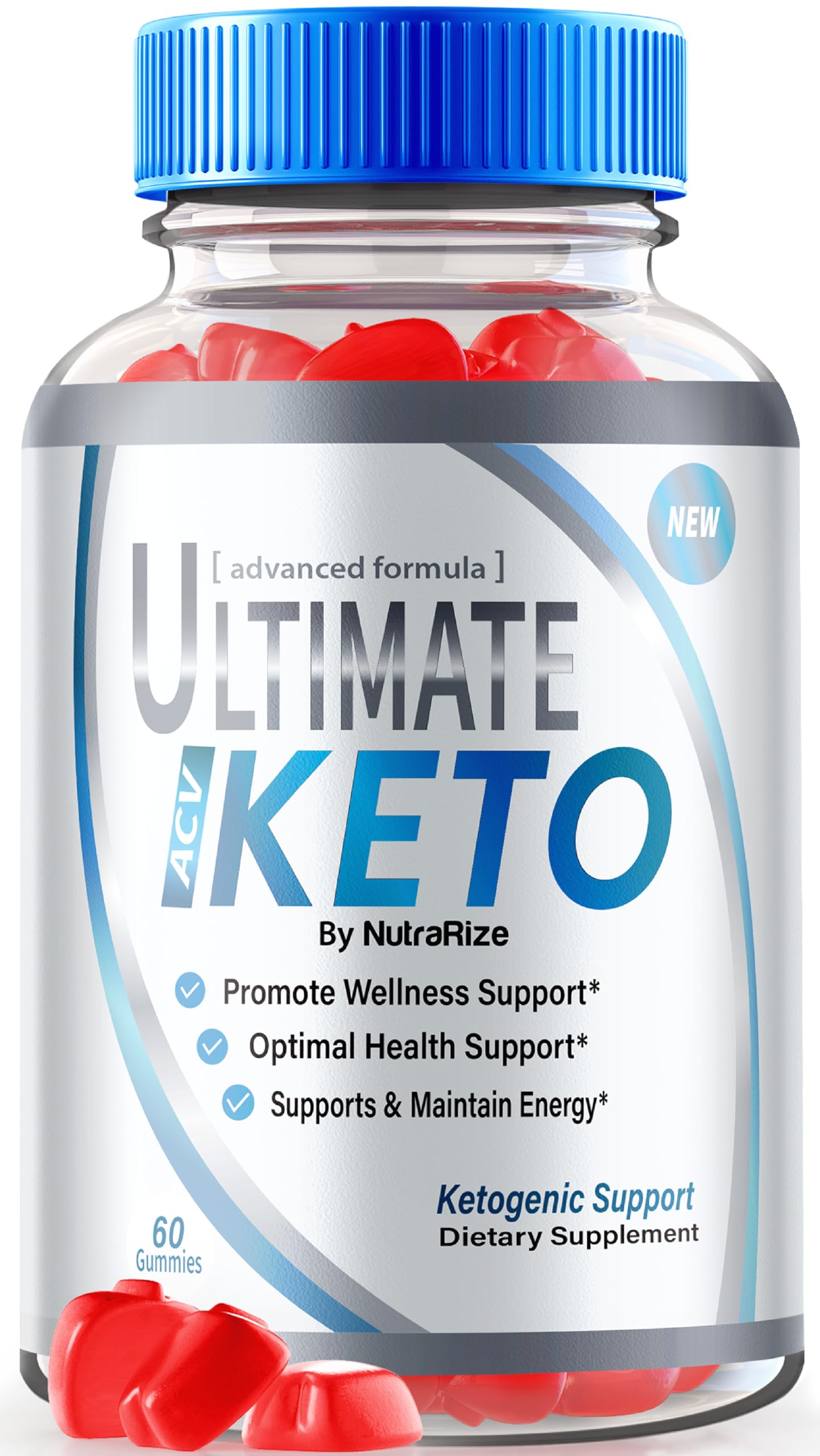 NutraRize Ultimate Keto ACV Gummies 60 Count
