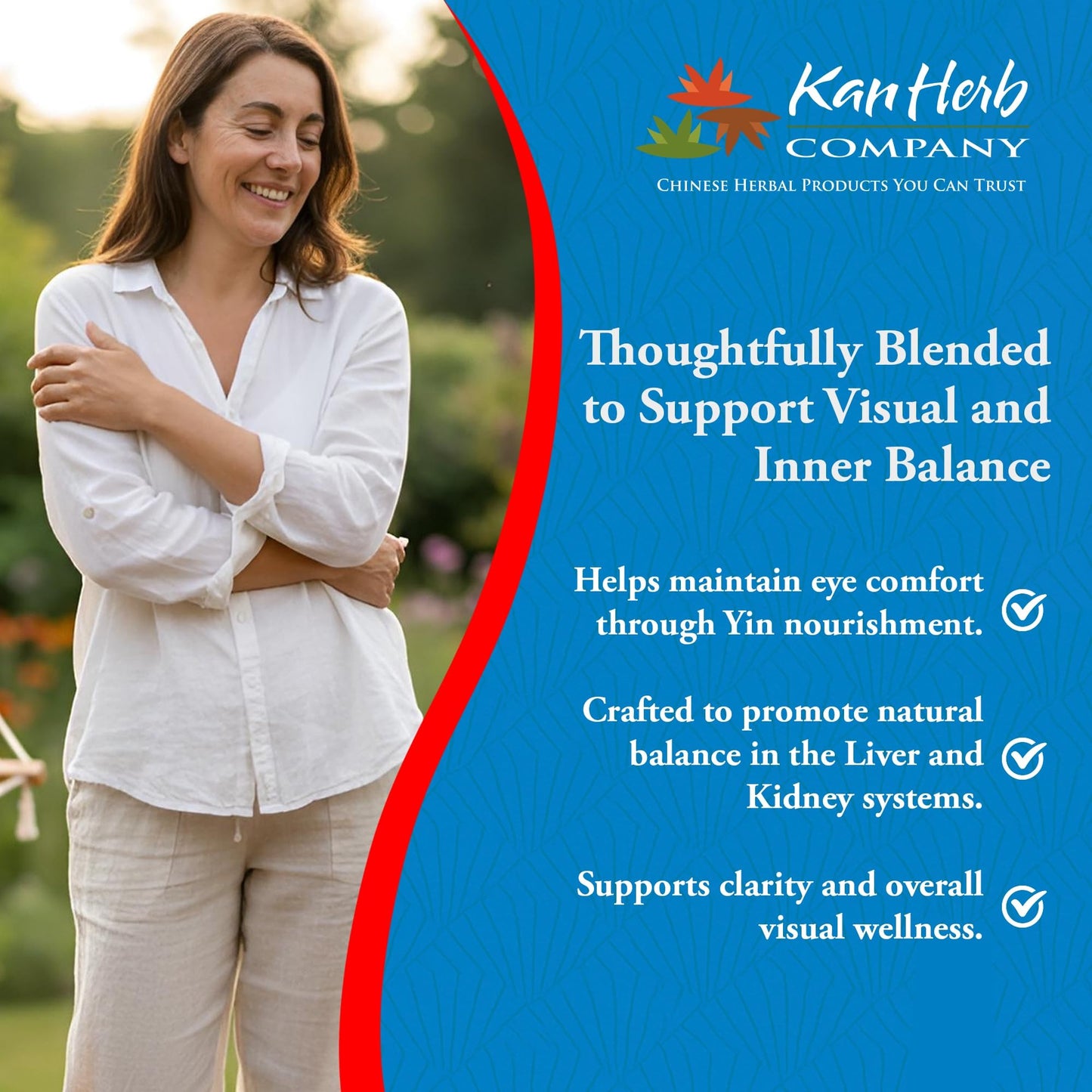 Kan Herbs - Traditionals Bright Eye Rehmannia Tablet, 60 Tablets