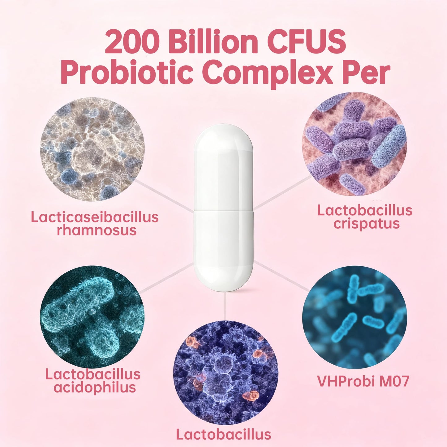 Natener Vaginal Probiotics for Women Capsules 60