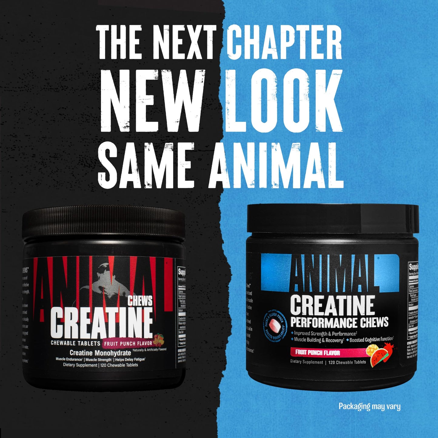 Animal Creatine Chews Tablets 120 Count