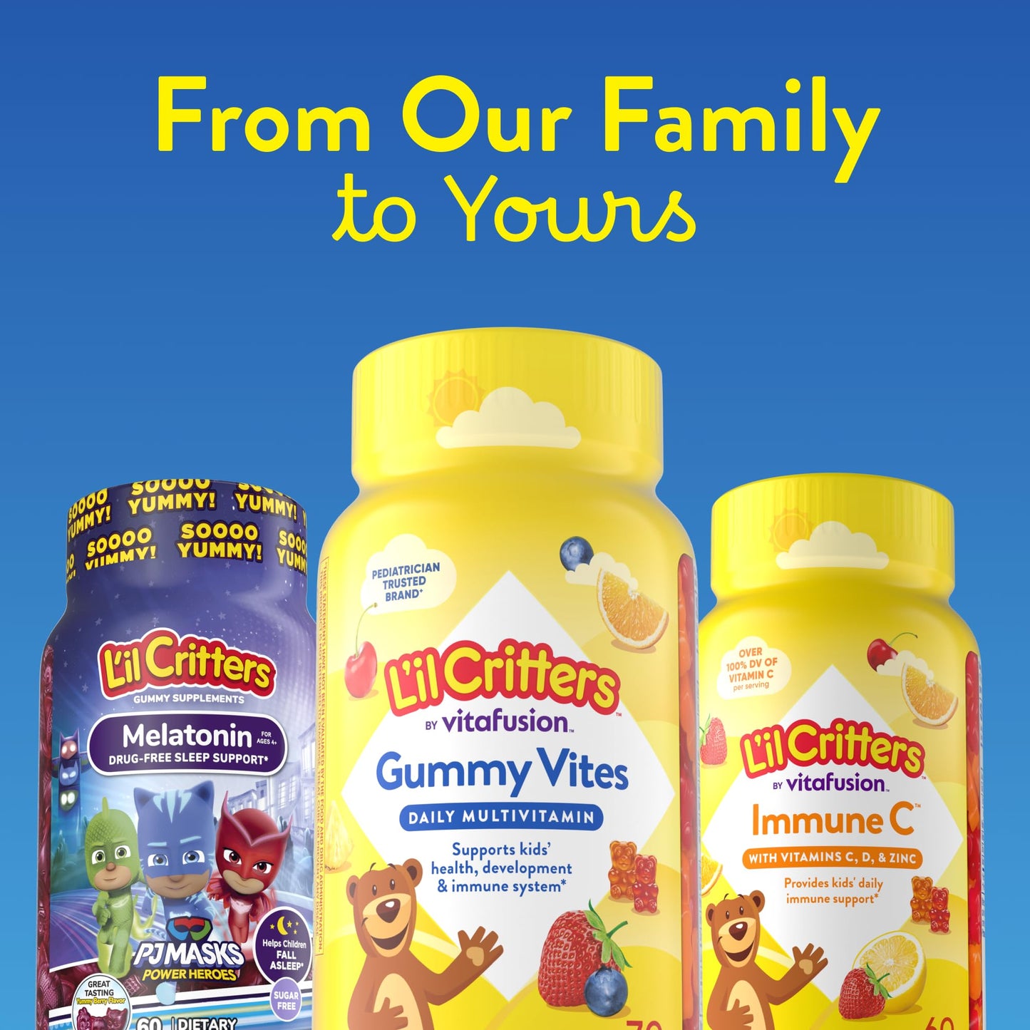 Lil Critters Kids Omega-3 Gummies 120 Gummies