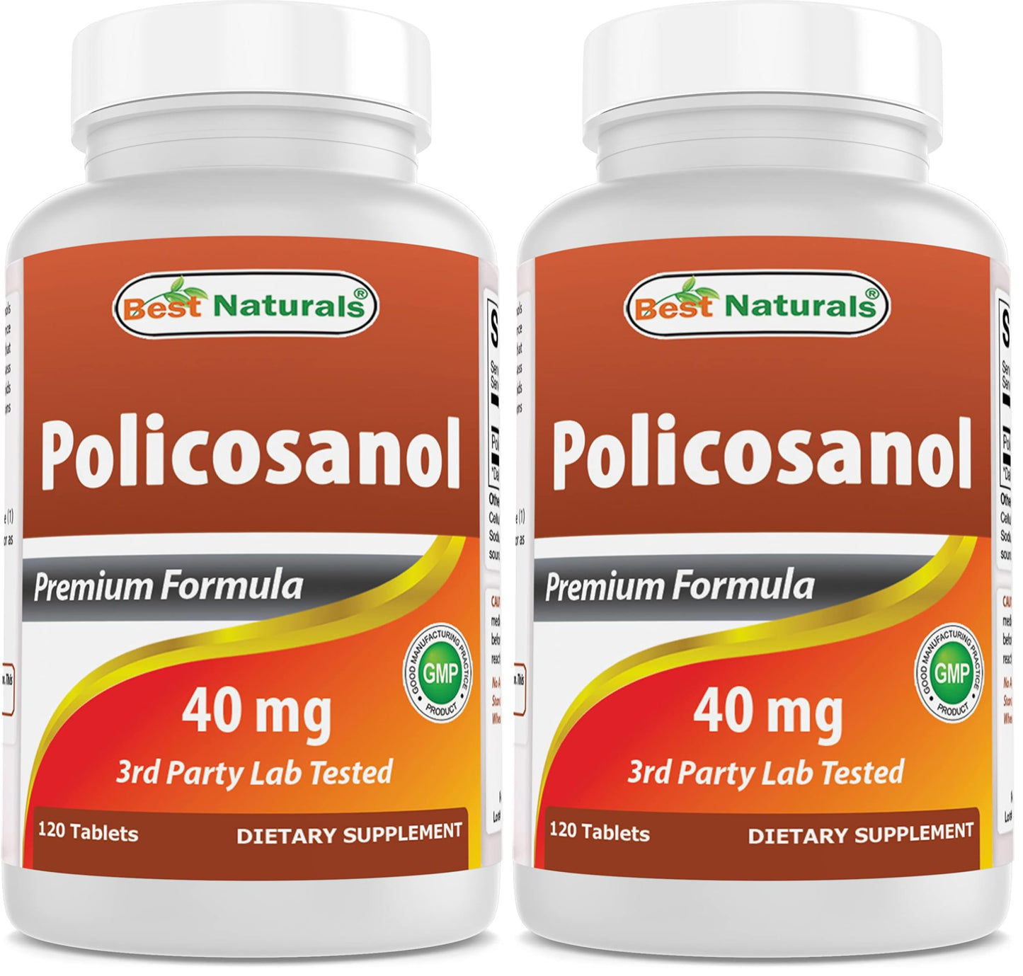 Best Naturals Policosanol 40mg Tablets 240