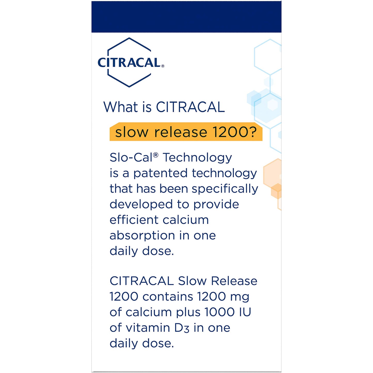 Citracal Calcium + D Slow Release 1200, 320 Tablets
