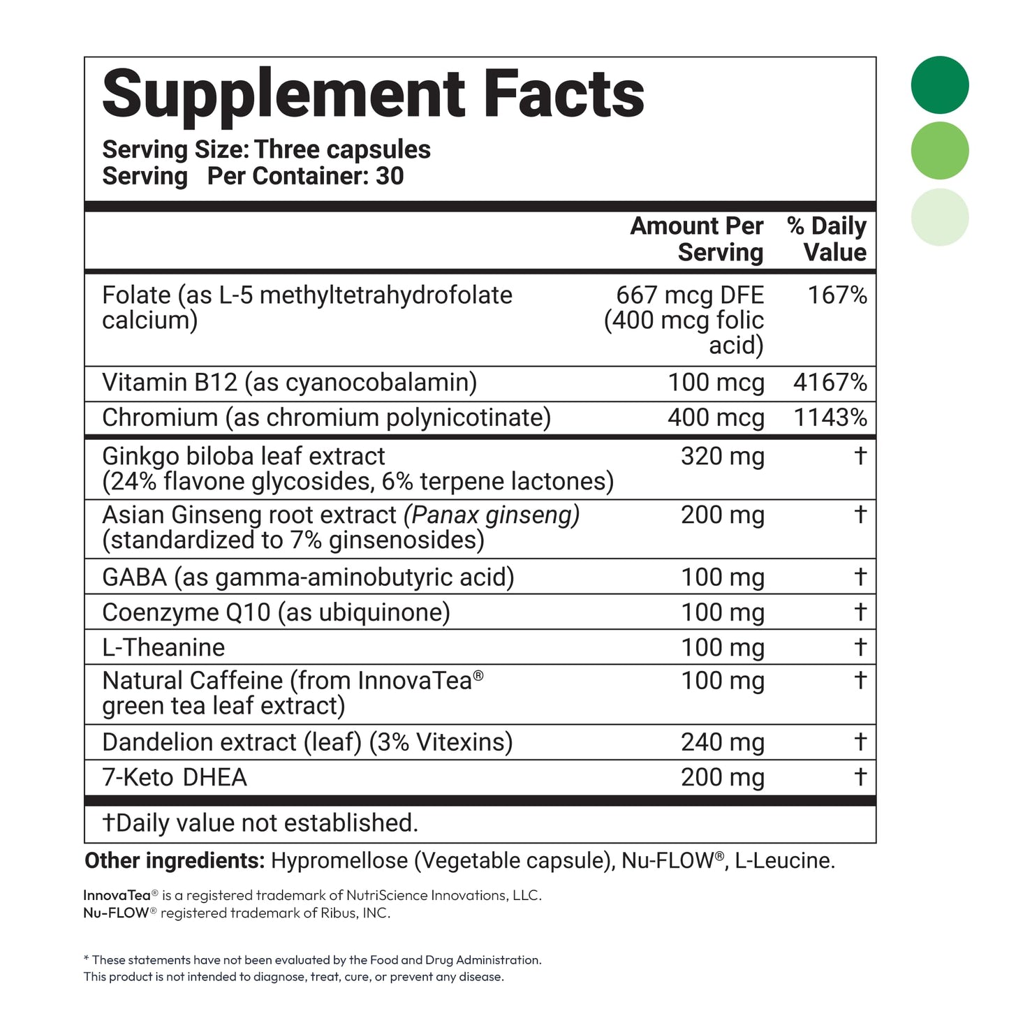Mida Health Daily Boost 3-in-1 Weight Loss, Focus & Steady Energy Support, 90 Capsules