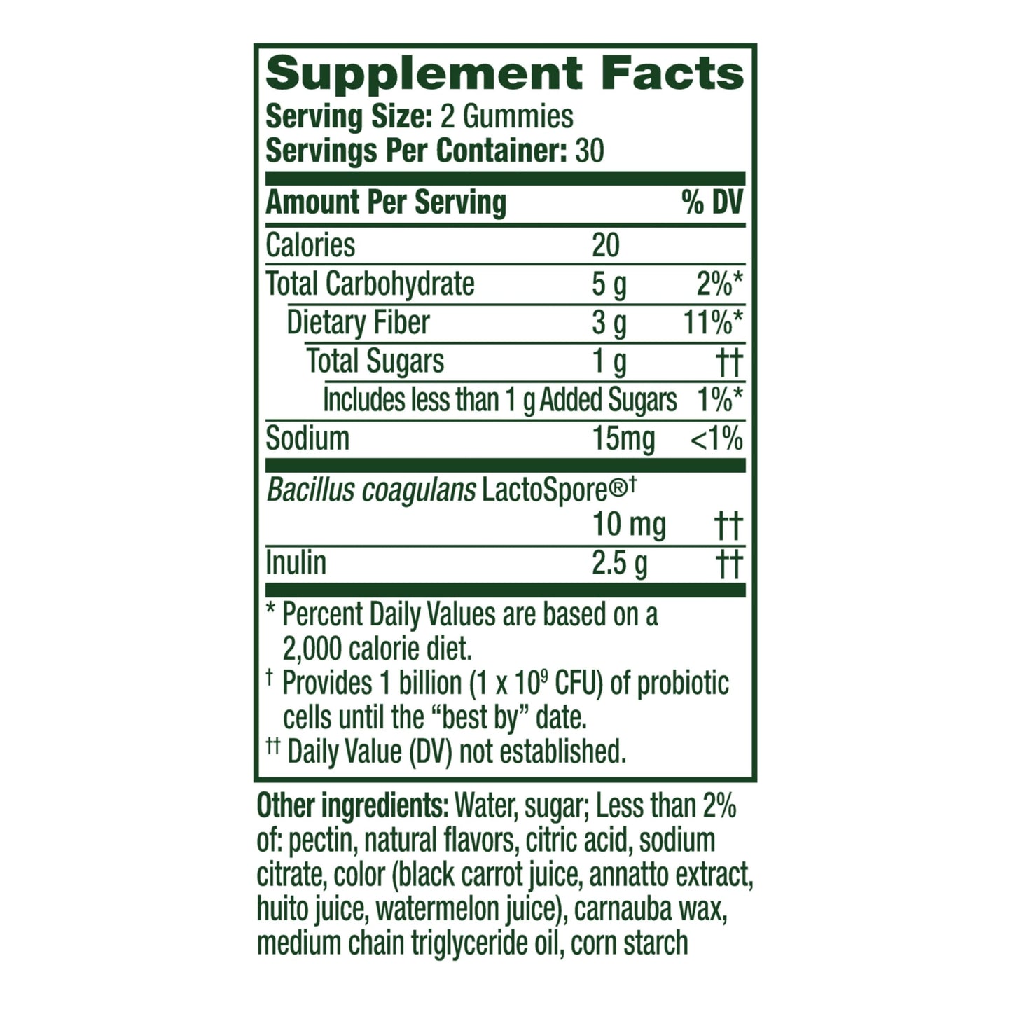 Align Dualbiotic Prebiotics and Probiotics Gummies, 60 Count