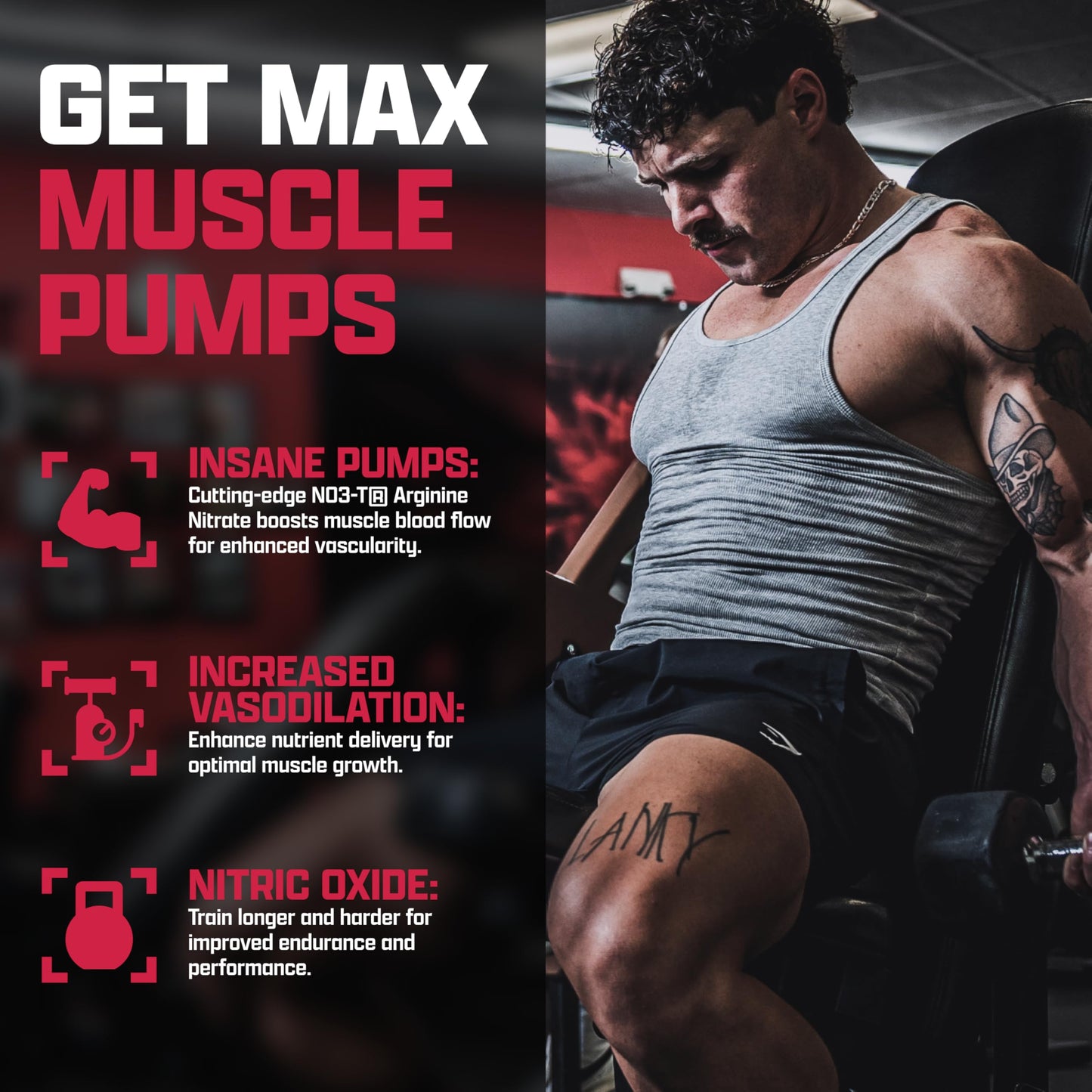 Nutrex Research NIOX Nitric Oxide Booster Capsule 90 Count