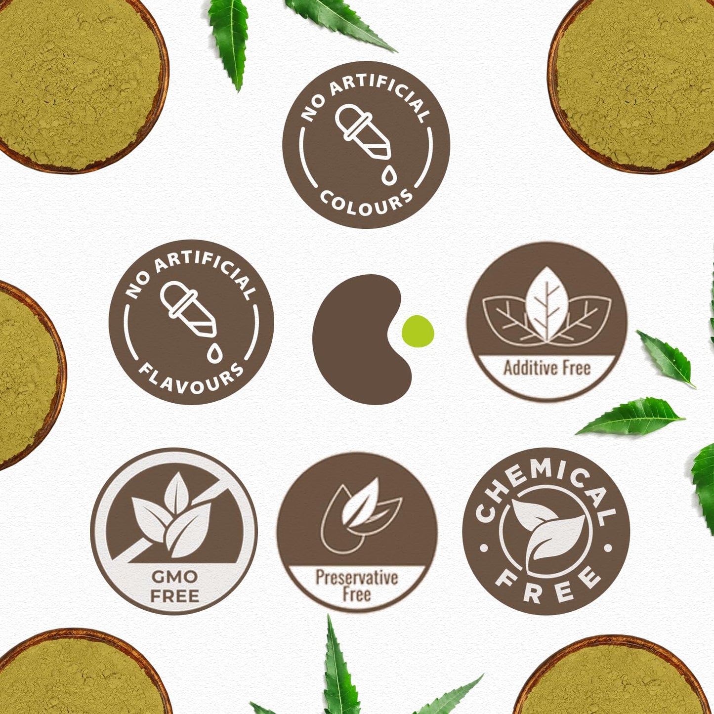 CARMEL ORGANICS Neem Leaves Powder 8 oz