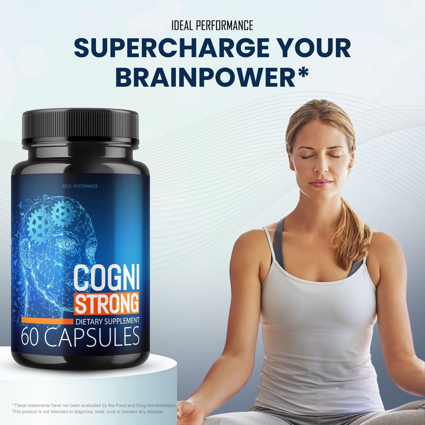 IDEAL PERFORMANCE Cogni Strong 180 Capsules