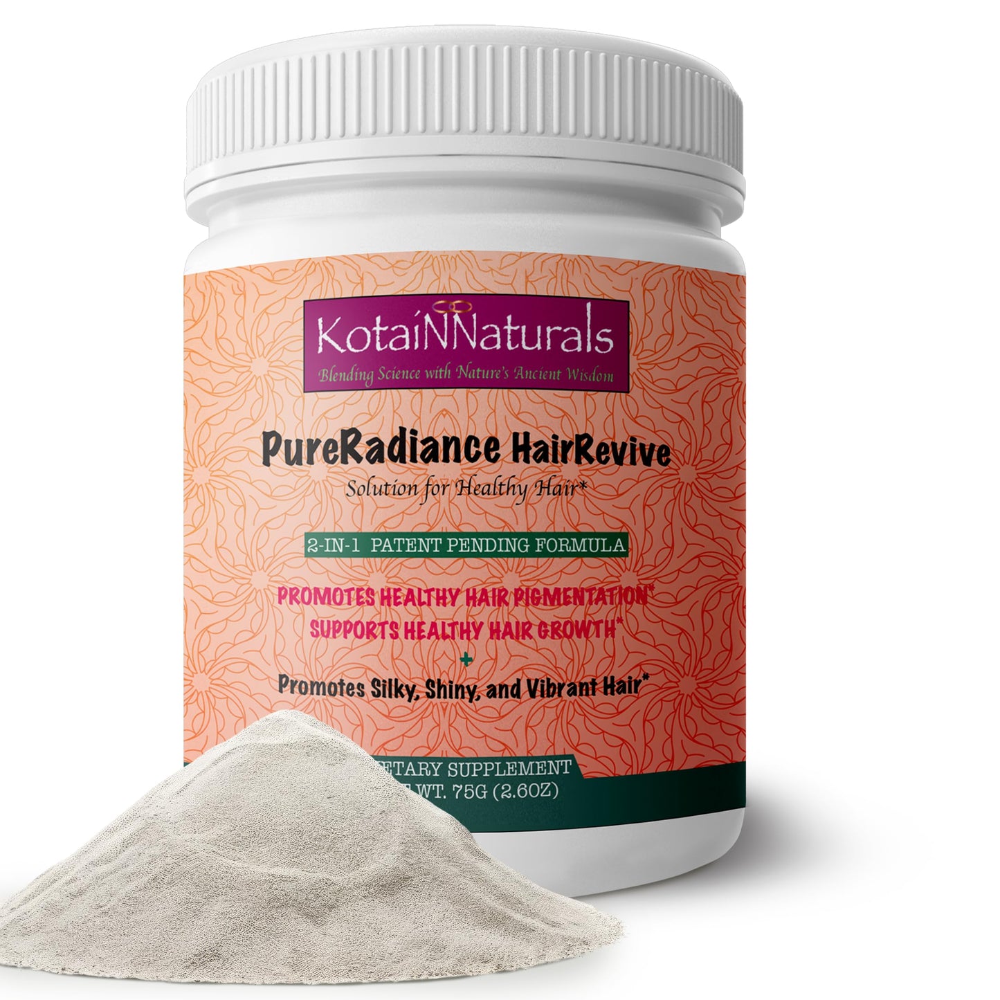 KotaiNNaturals PureRadiance Hair Revive All-In-One Elemental Formula Powder 2.6 oz