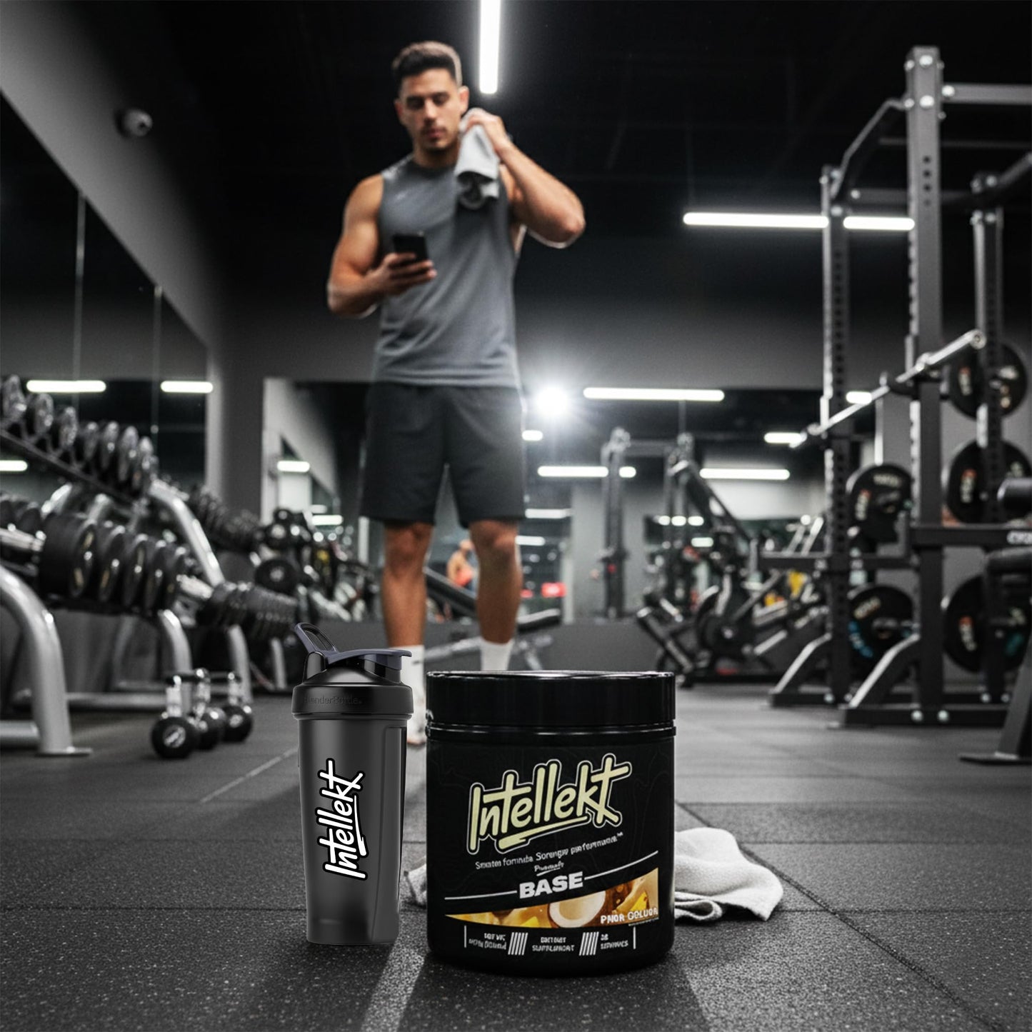 Intellekt BASE Daily Pre Workout Powder for Men and Women, 30 Servings