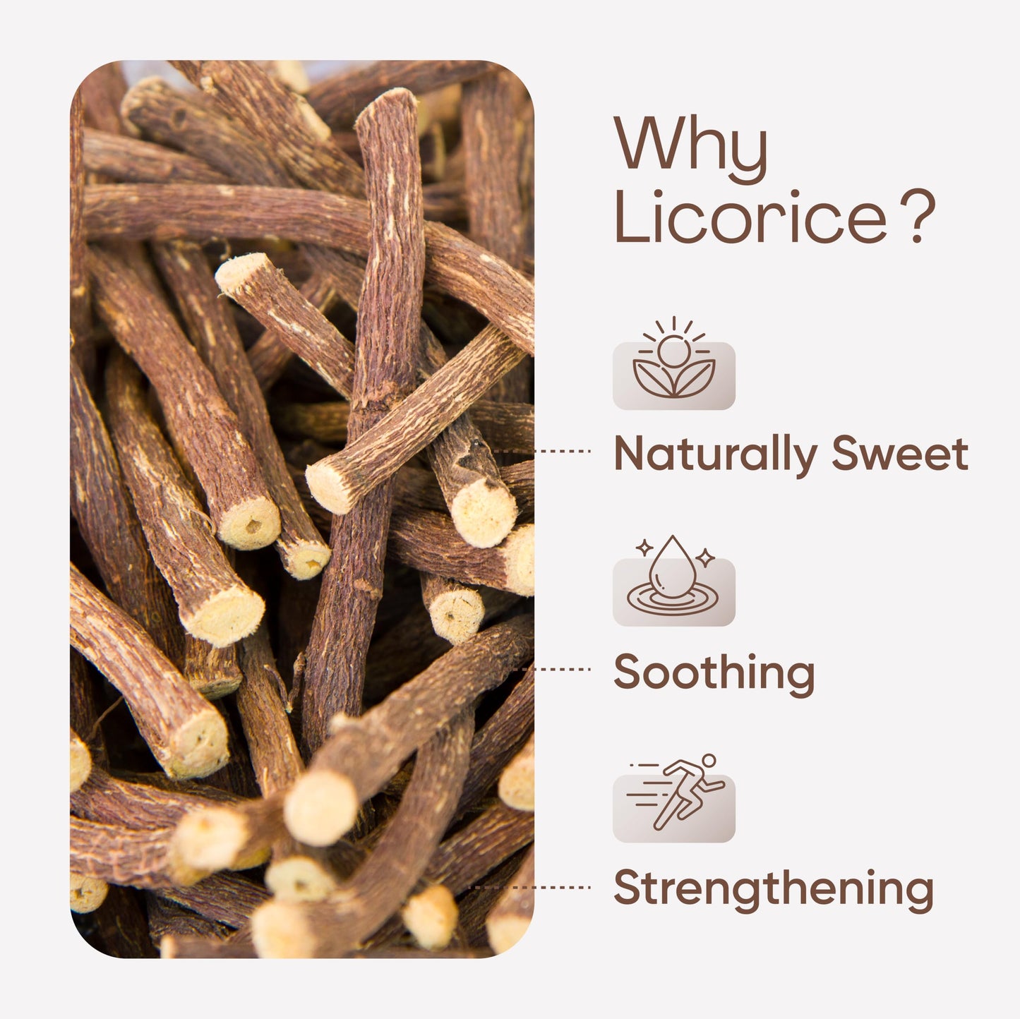 Just Jaivik Licorice Root Tablets 750mg, 90 Tablets