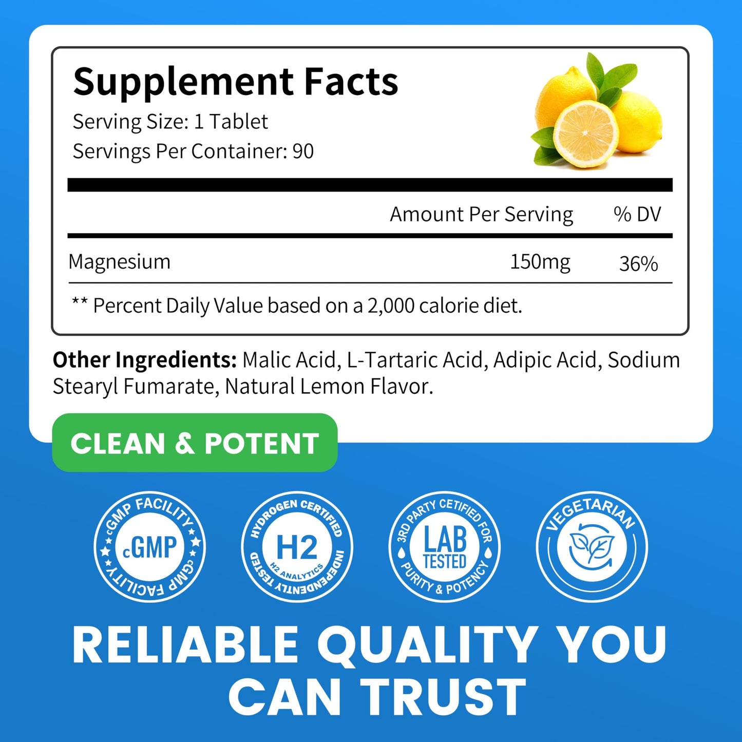 Vitarevive H2 Molecular Hydrogen Water 90 Tablets