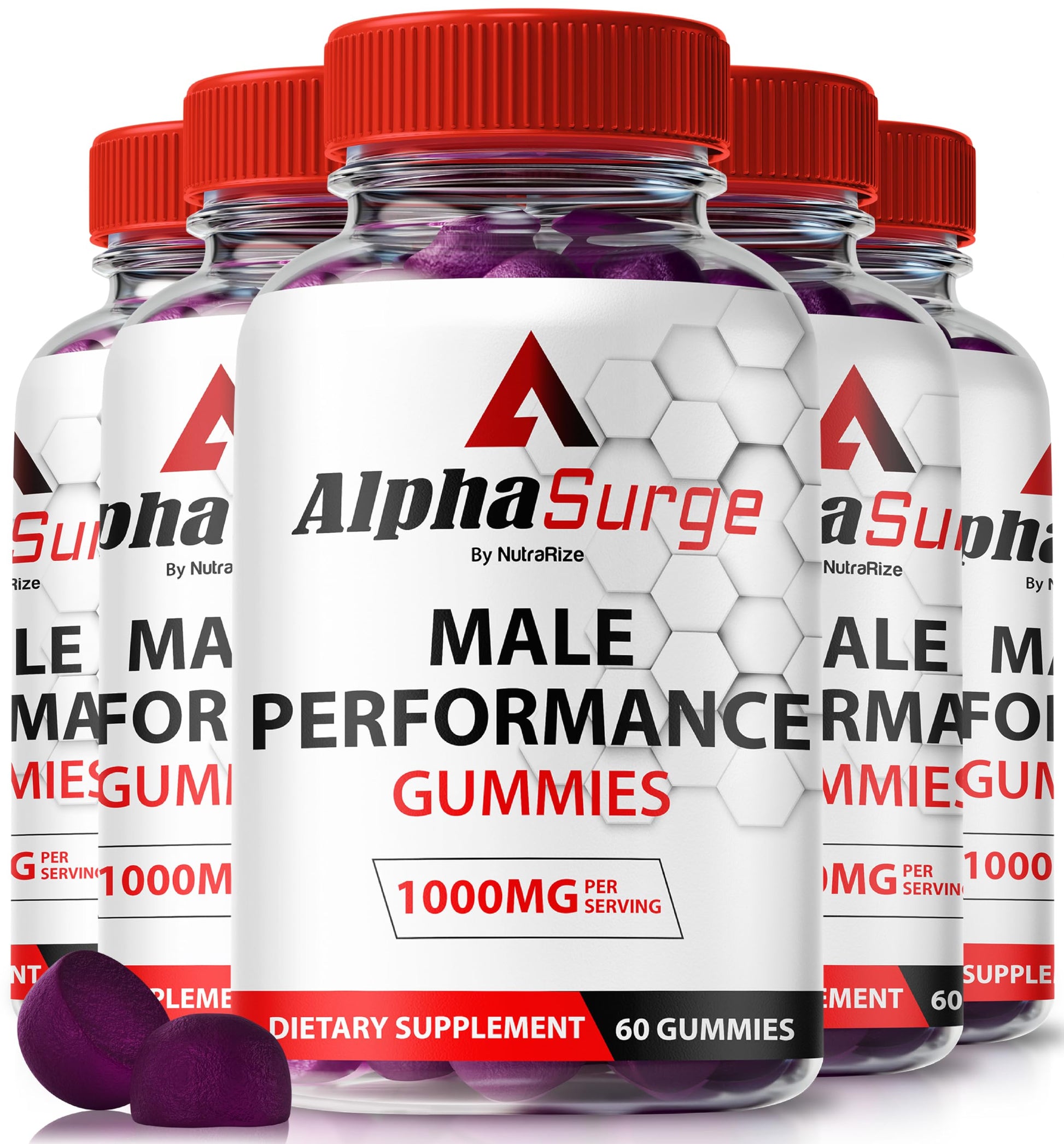 NutraRize Alpha Surge for Men Gummies 300 Gummies