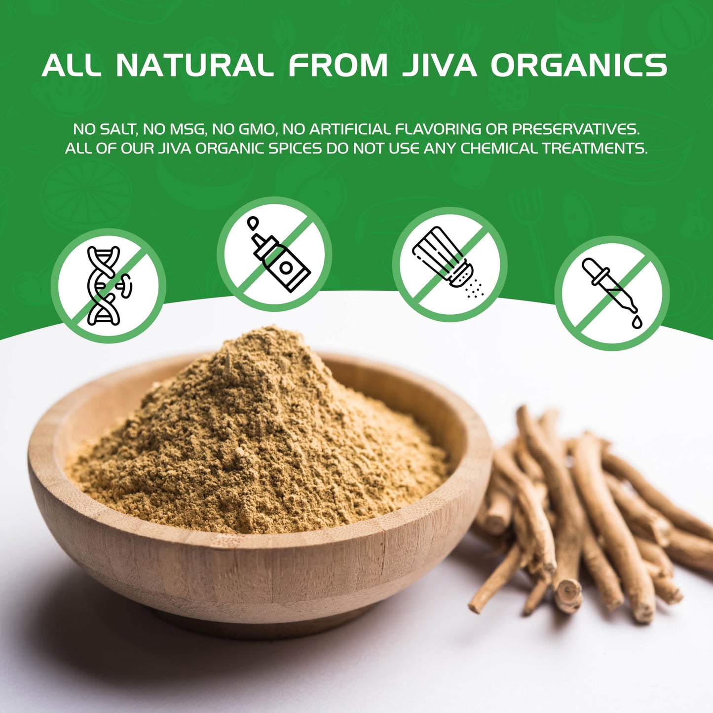 Jiva Organics Ashwagandha Root Powder 20 oz