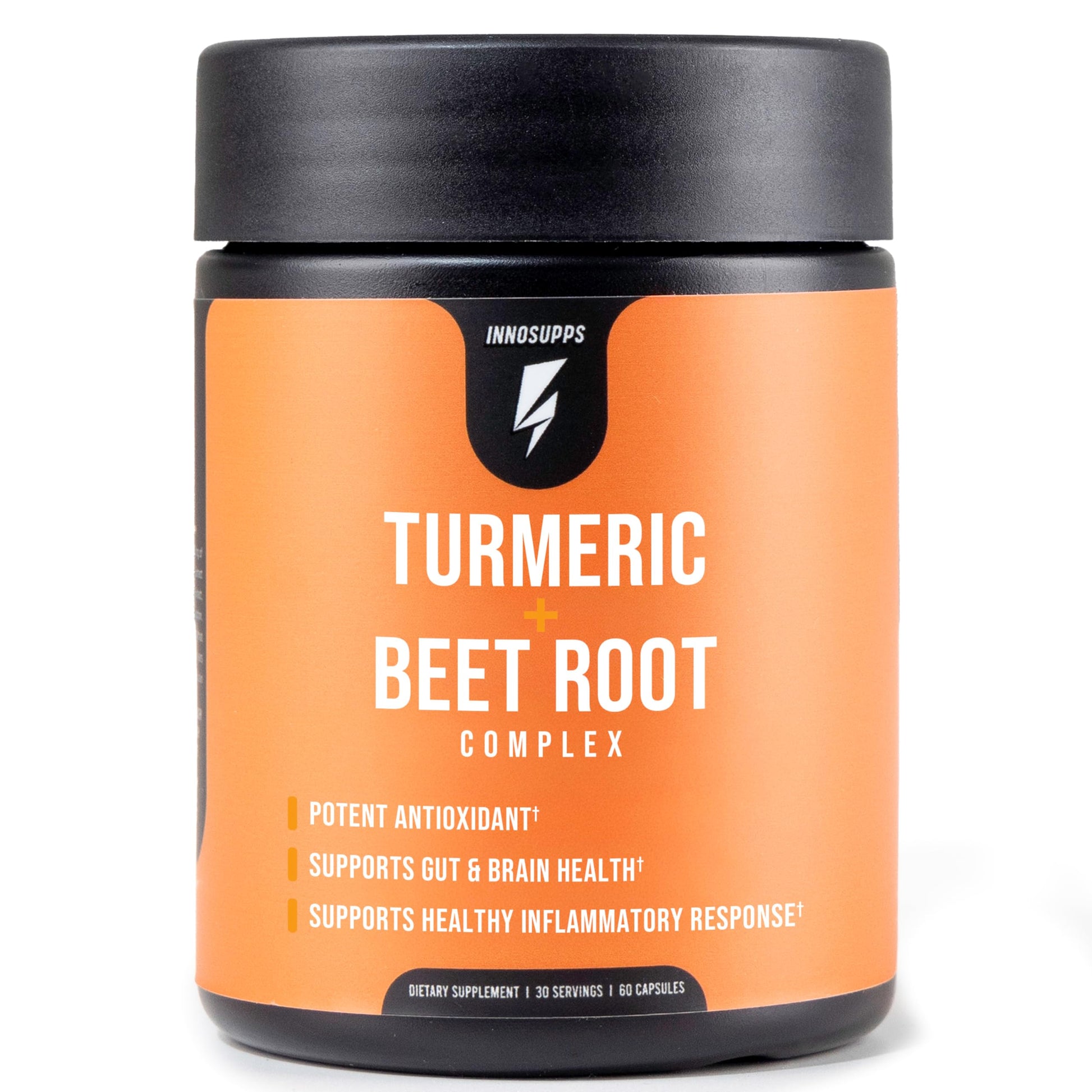 InnoSupps Turmeric + Beet Root Capsule 60 Capsules
